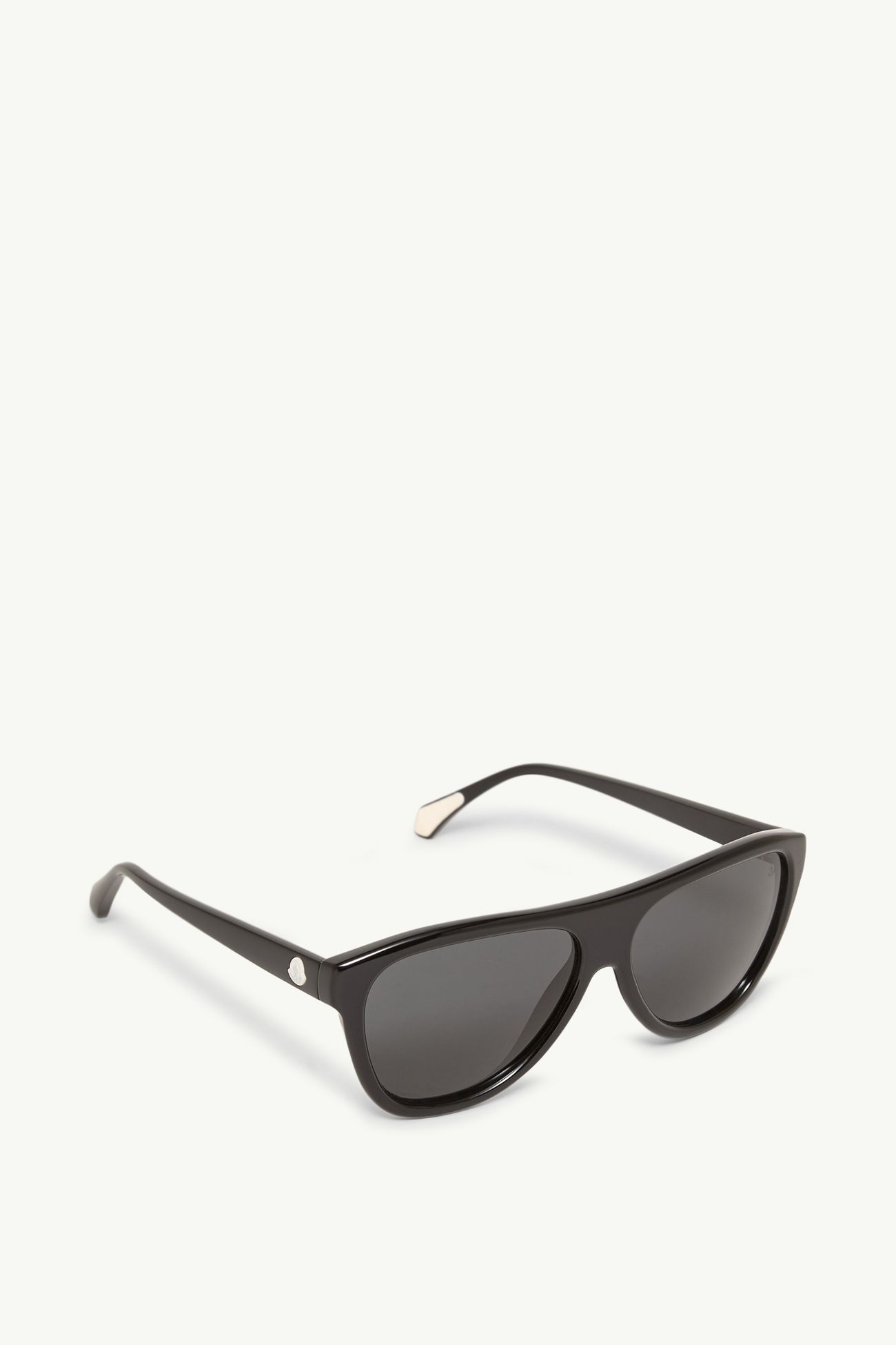 Incline Pilotensonnenbrille Genderneutral Glänzend Schwarz Moncler 4
