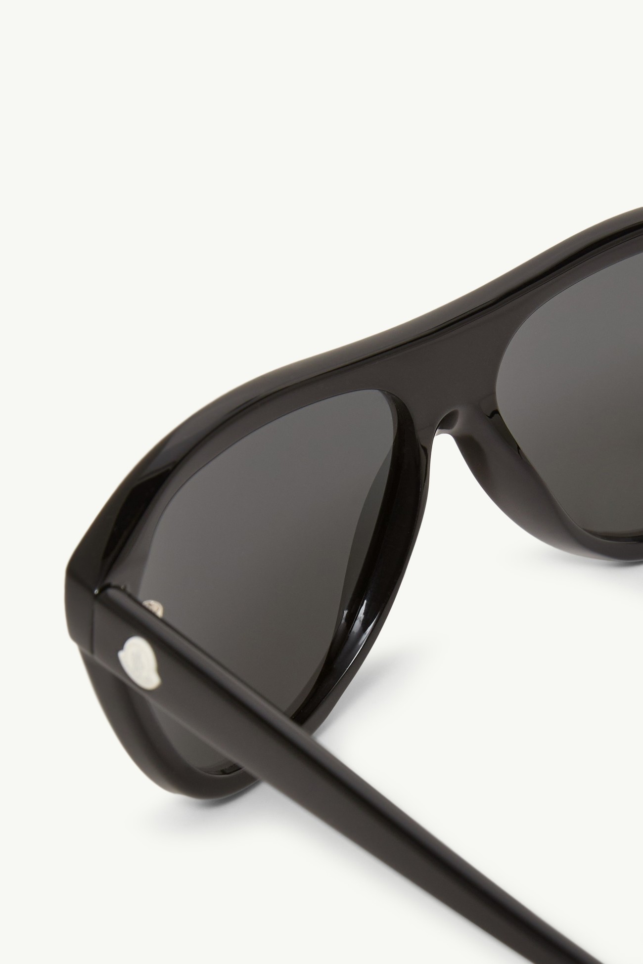 Incline Pilot Sunglasses Gender Neutral Shiny Black Moncler 5