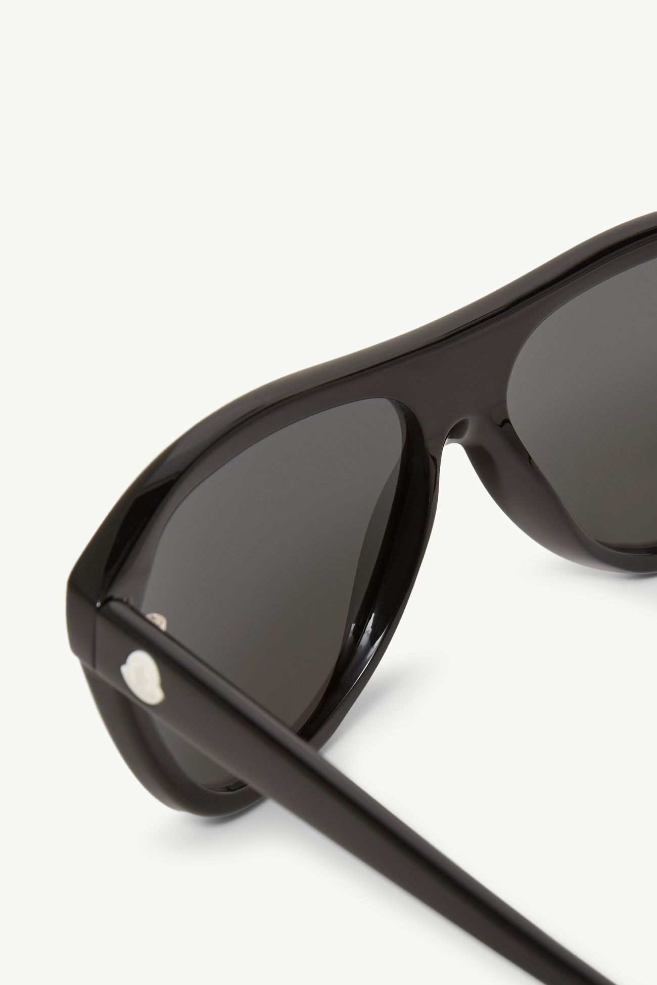 Incline Pilotensonnenbrille Genderneutral Glänzend Schwarz Moncler 5