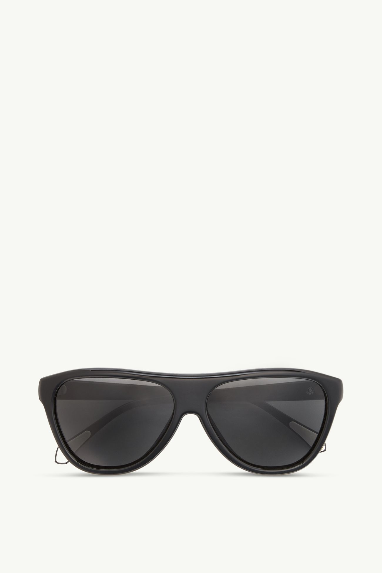 Lunettes de soleil aviateur Incline Mixte Noir Brillant Moncler 0