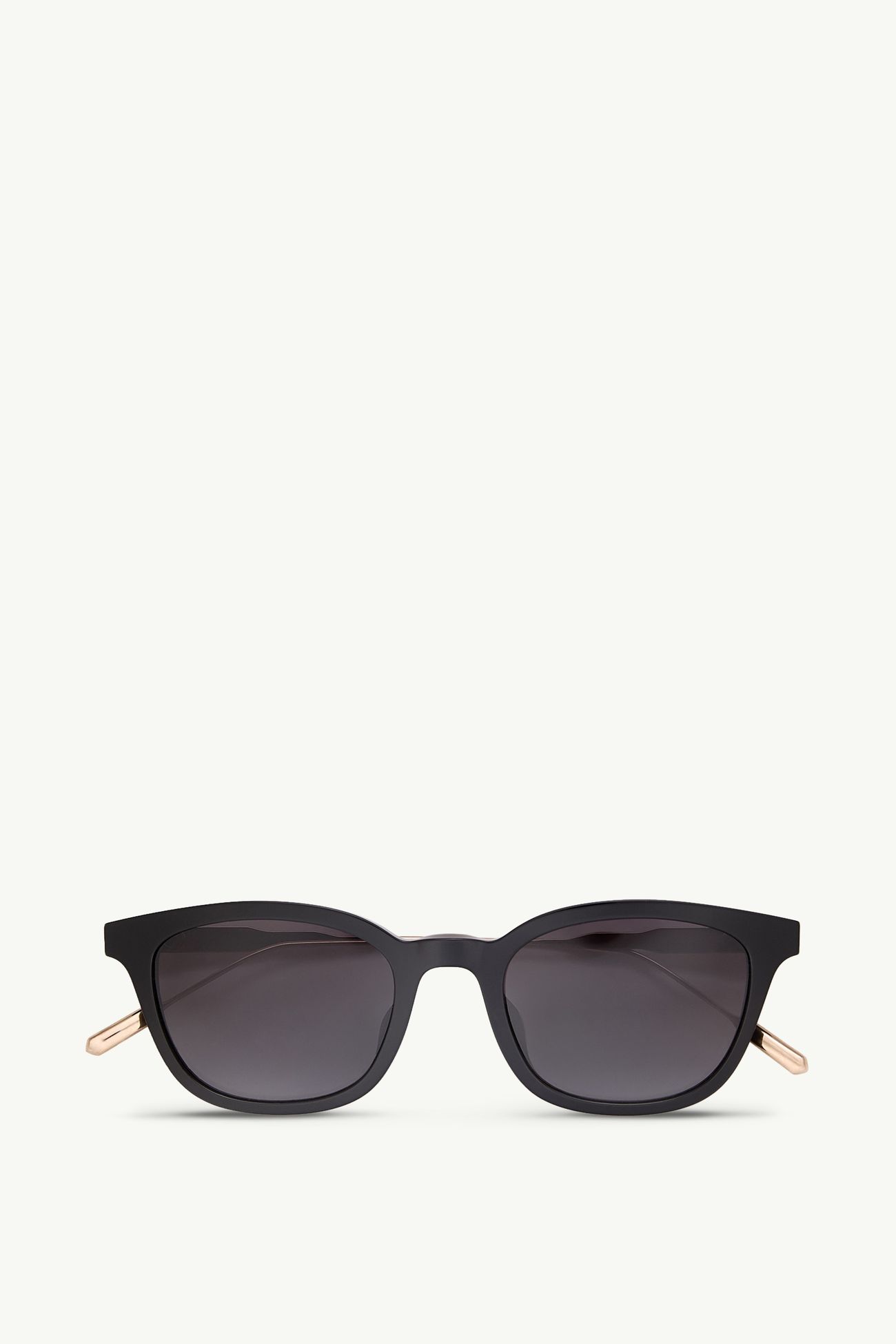 Lentis Rechteckige Sonnenbrille Genderneutral Glänzend Schwarz Moncler 0