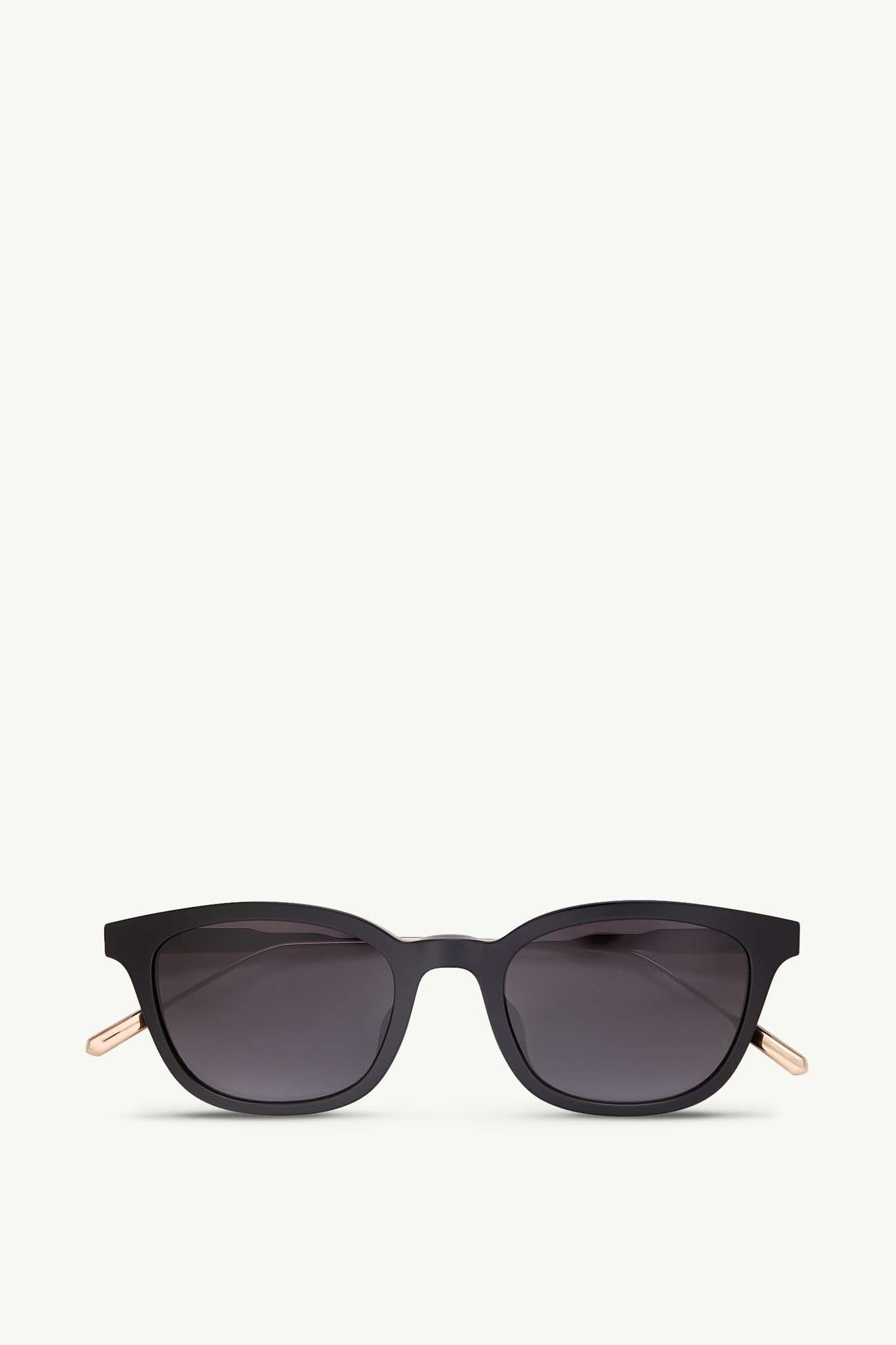 Occhiali da sole rettangolari Lentis Gender Neutral Nero Brillante Moncler 0