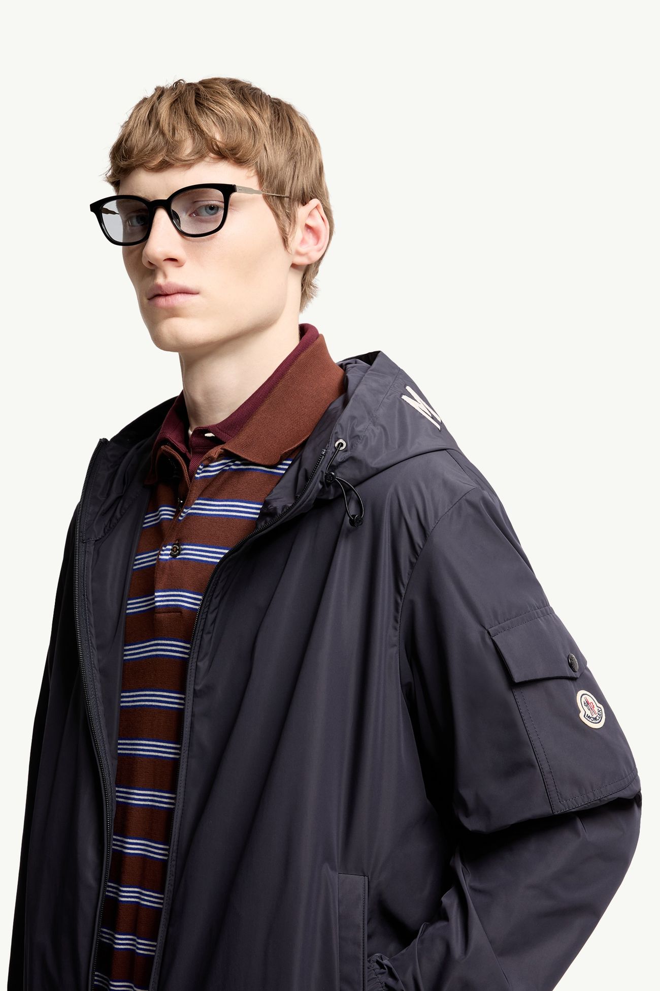 Lentis サングラス ジェンダーニュートラル シャイニーブラック Moncler 1