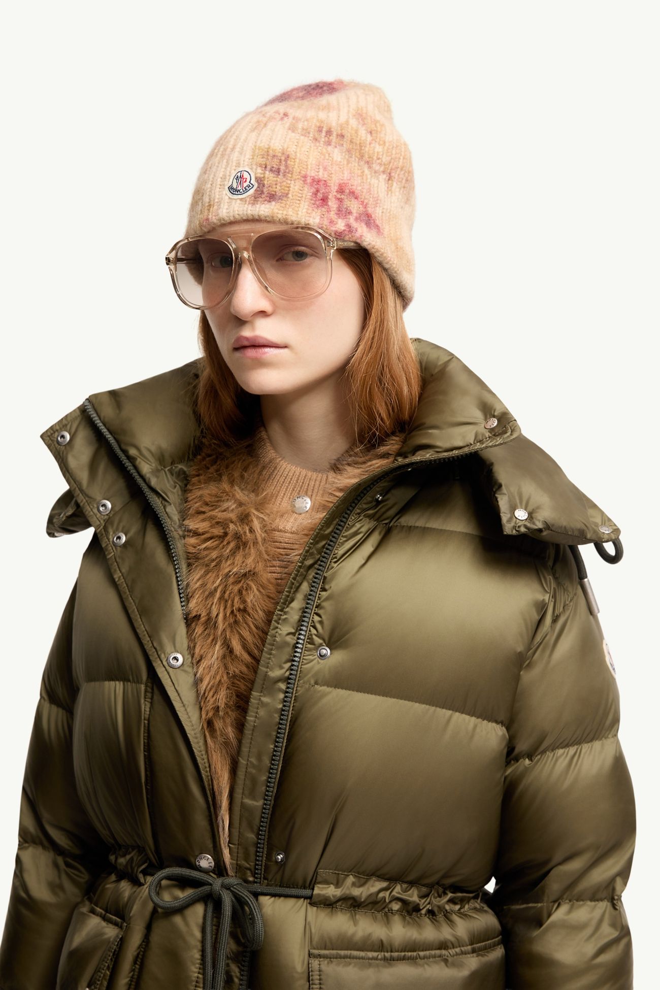 Fluxe Pilot Sunglasses Gender Neutral Transparent Gray Moncler 1
