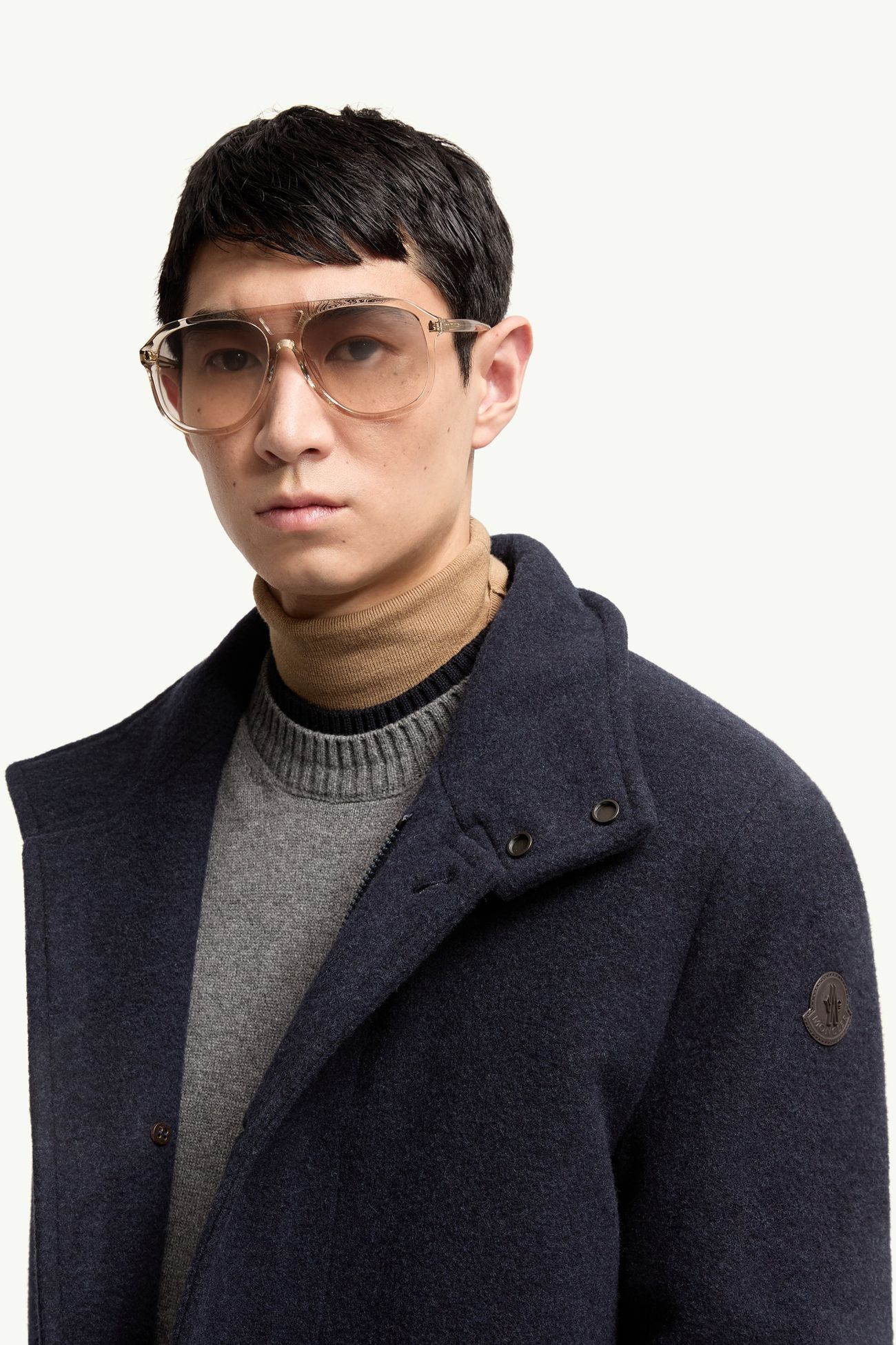 Lunettes de soleil aviateur Fluxe Mixte Gris Transparent Moncler 2