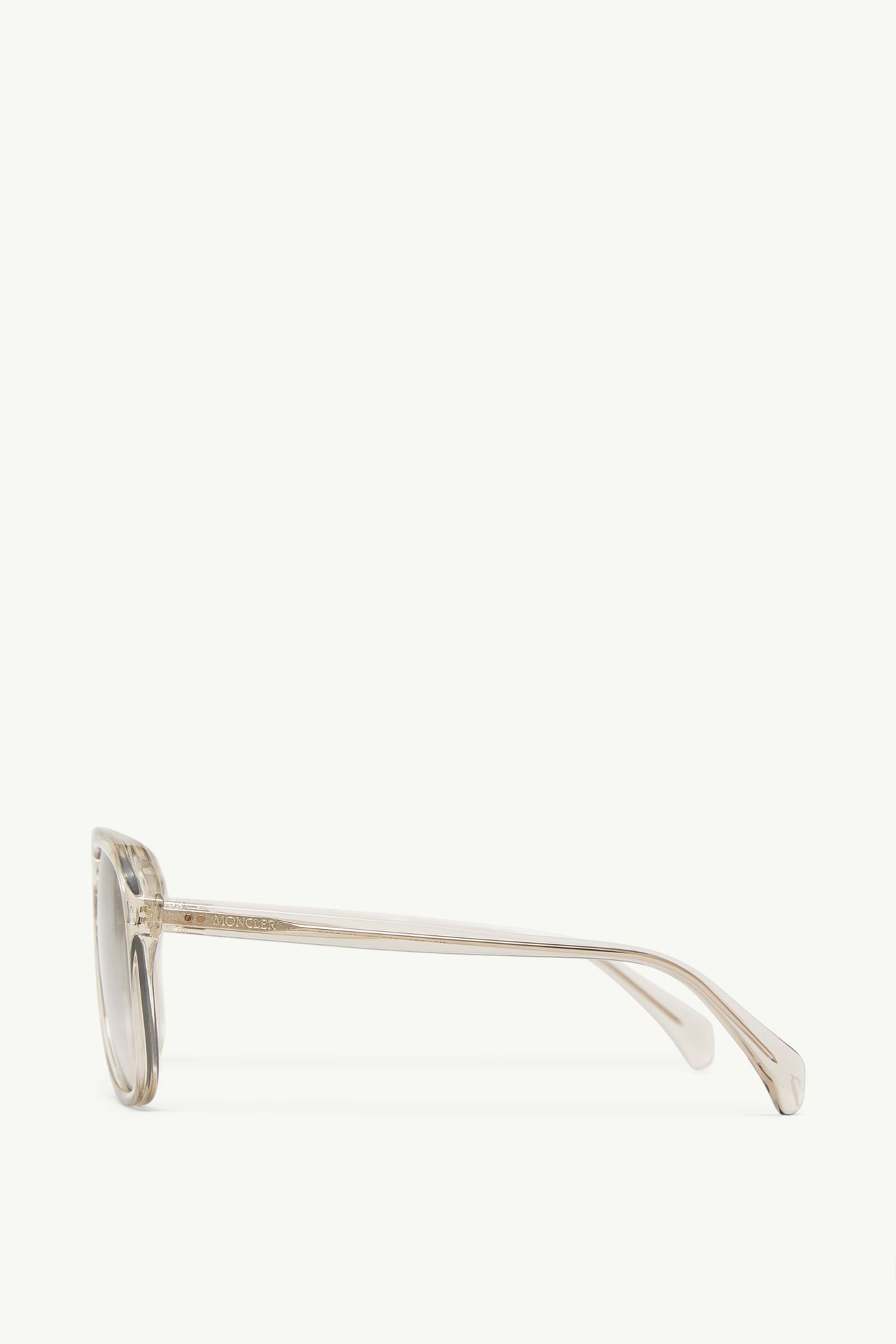 Lunettes de soleil aviateur Fluxe Mixte Gris Transparent Moncler 3