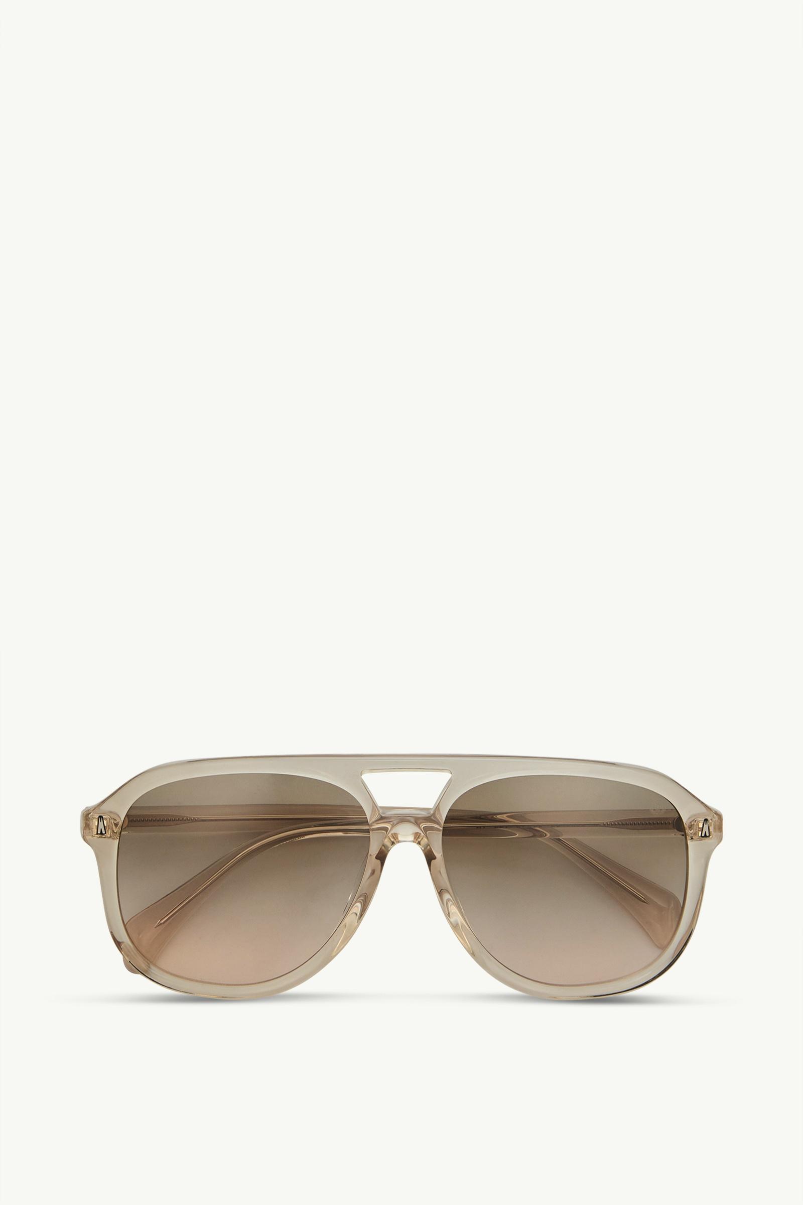 Fluxe Pilot Sunglasses Gender Neutral Transparent Gray Moncler, 1 of 0