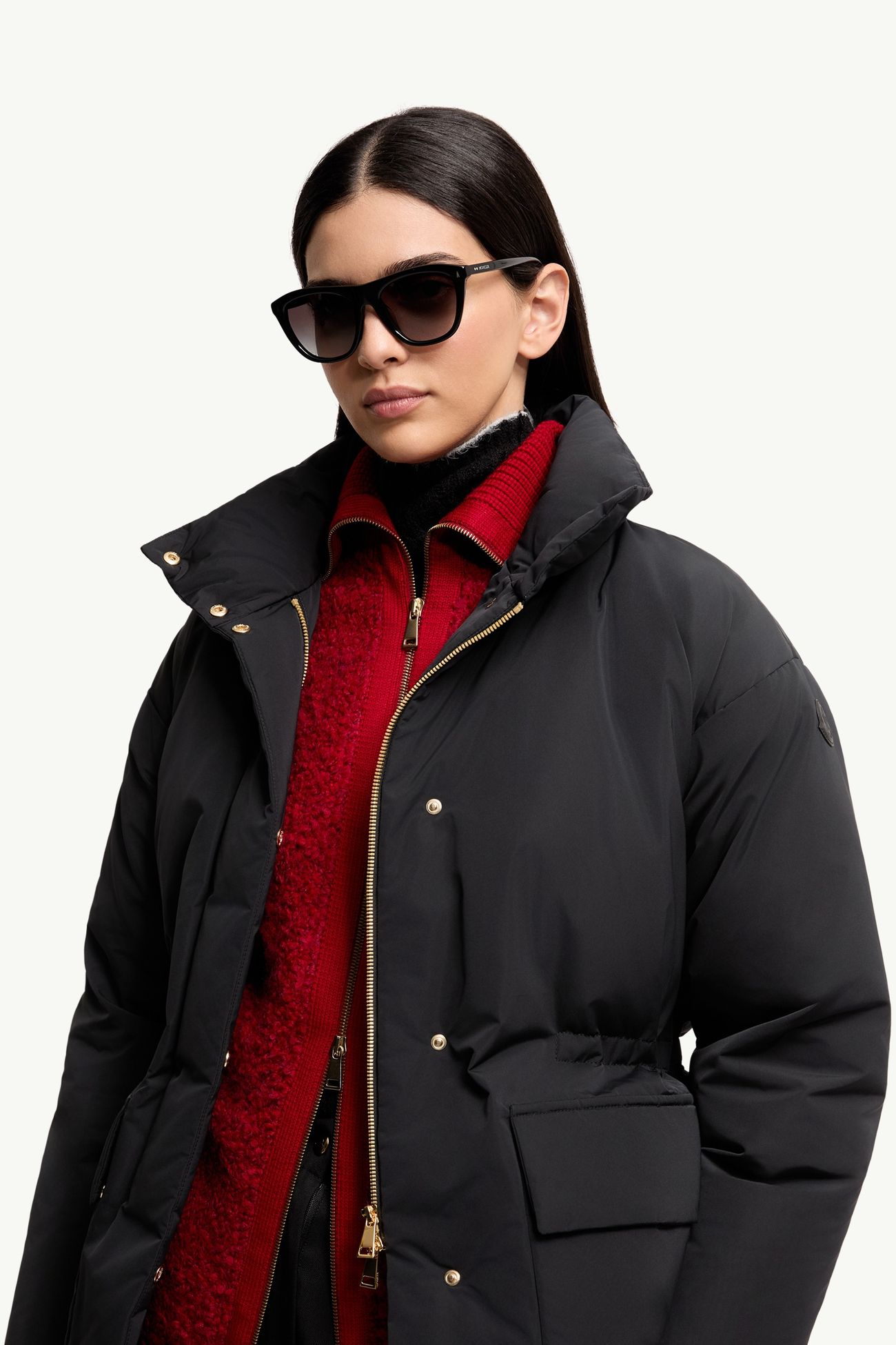 Karrenia Cat-Eye Sunglasses Gender Neutral Black Moncler 1