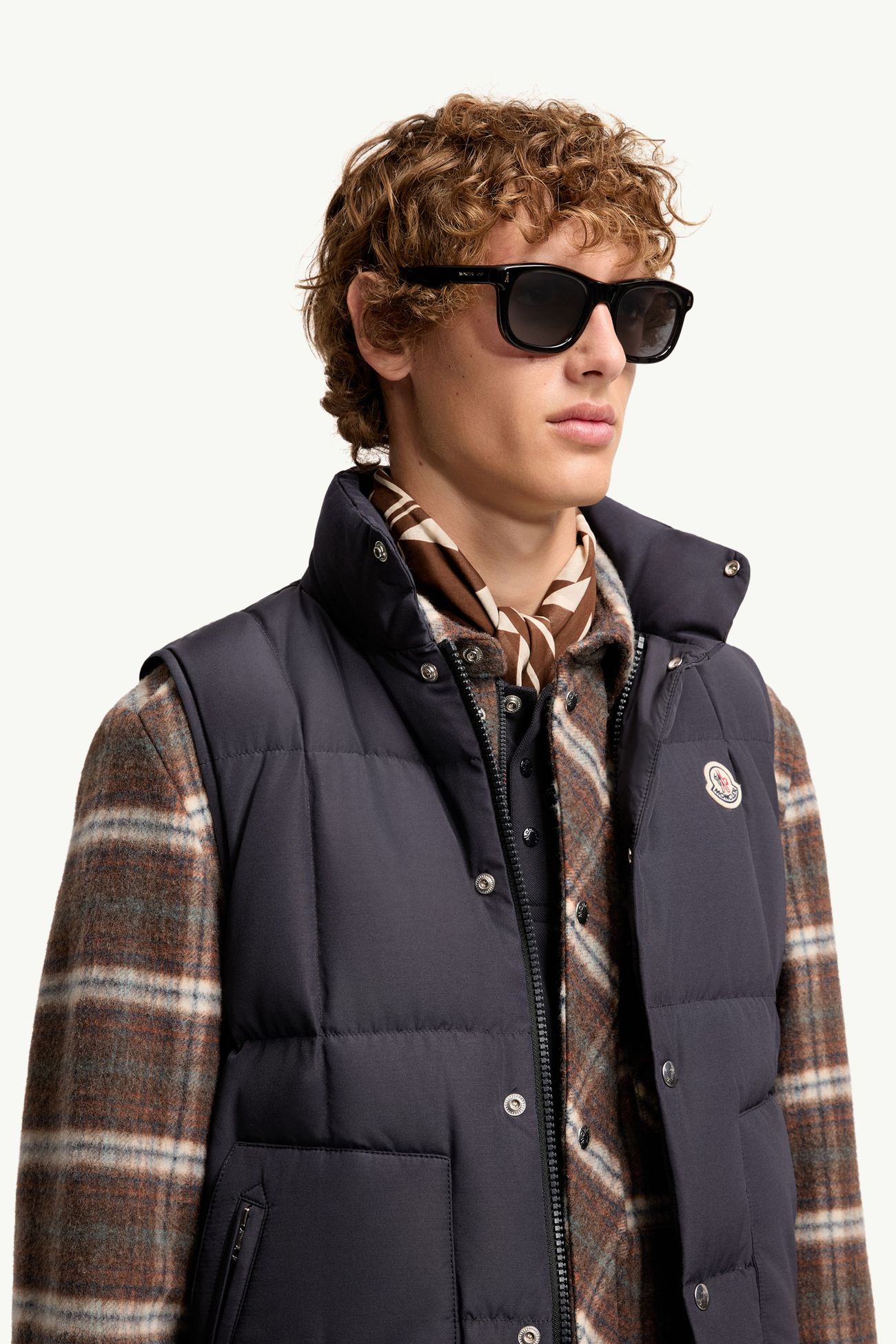 Noirr Squared  Sunglasses Gender Neutral Black Moncler 1