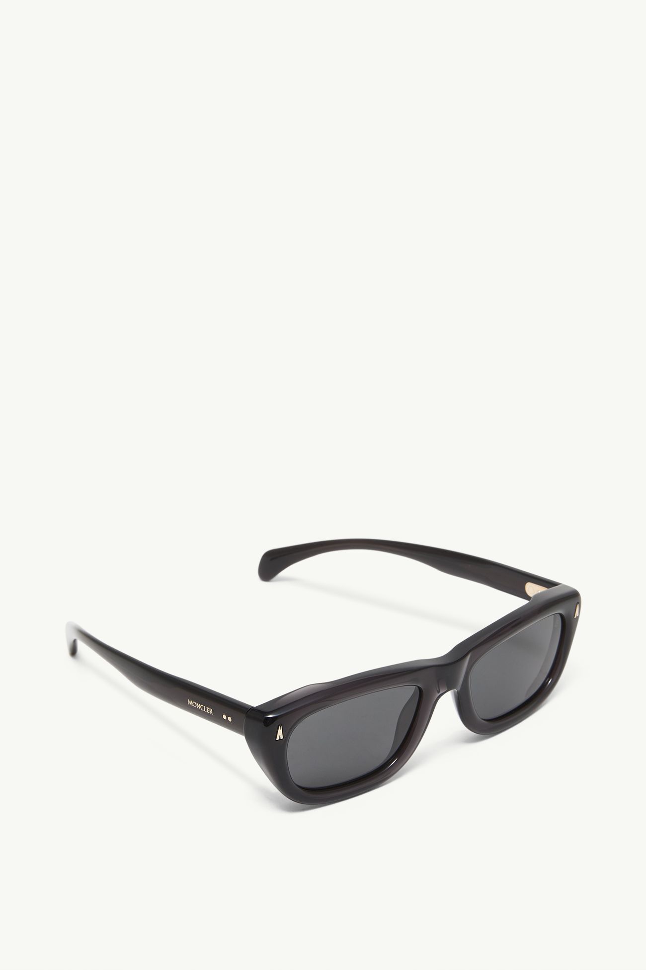 Lido Rectangular Sunglasses Gender Neutral Black Moncler 4