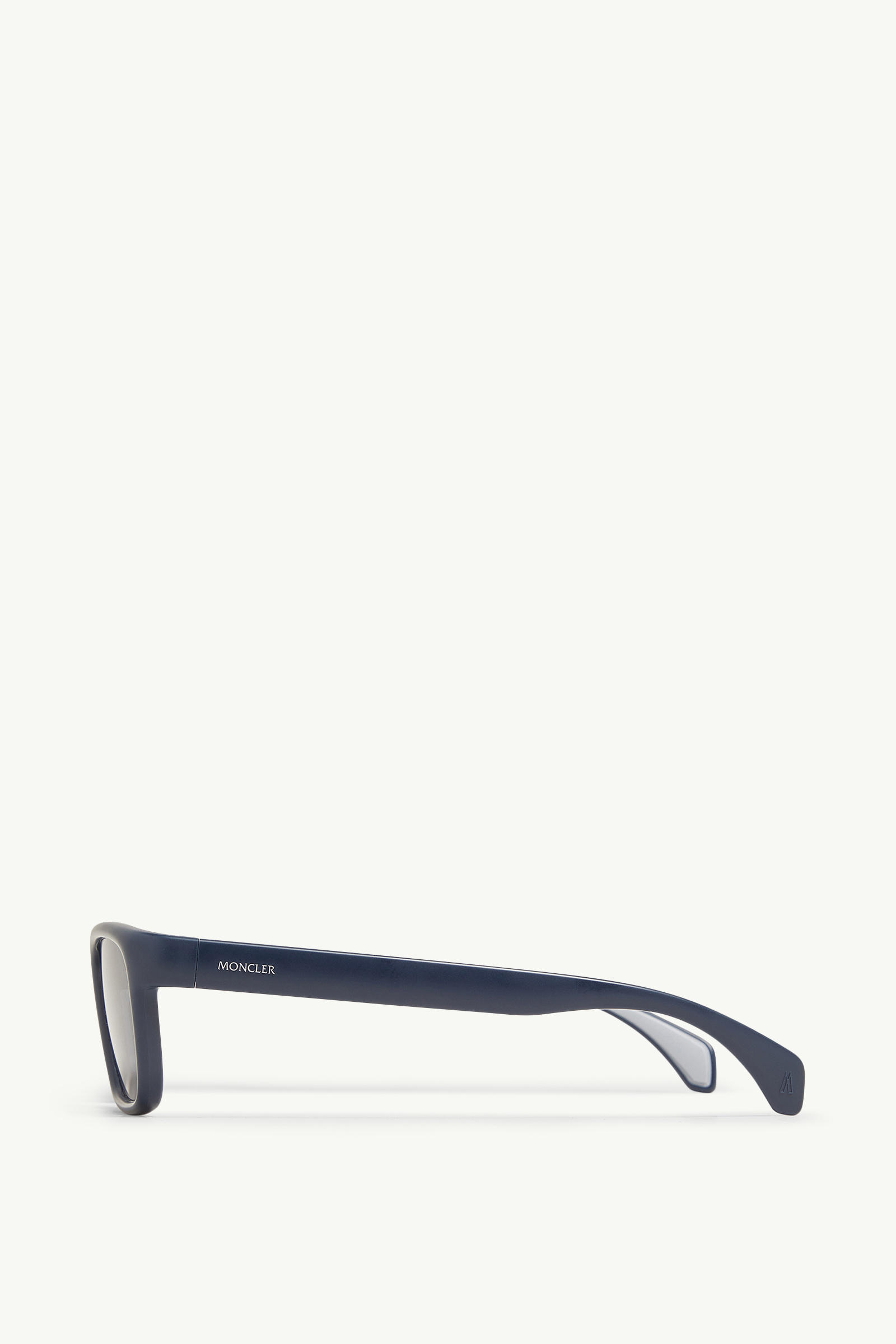 Slicka Rectangular Sunglasses Gender Neutral Matte Blue Moncler 2