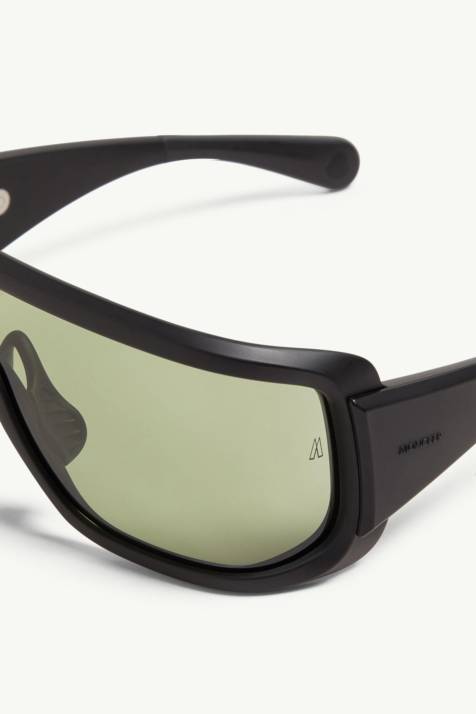 Snowseeker Rectangular Sunglasses Gender Neutral Matte Black Moncler 3