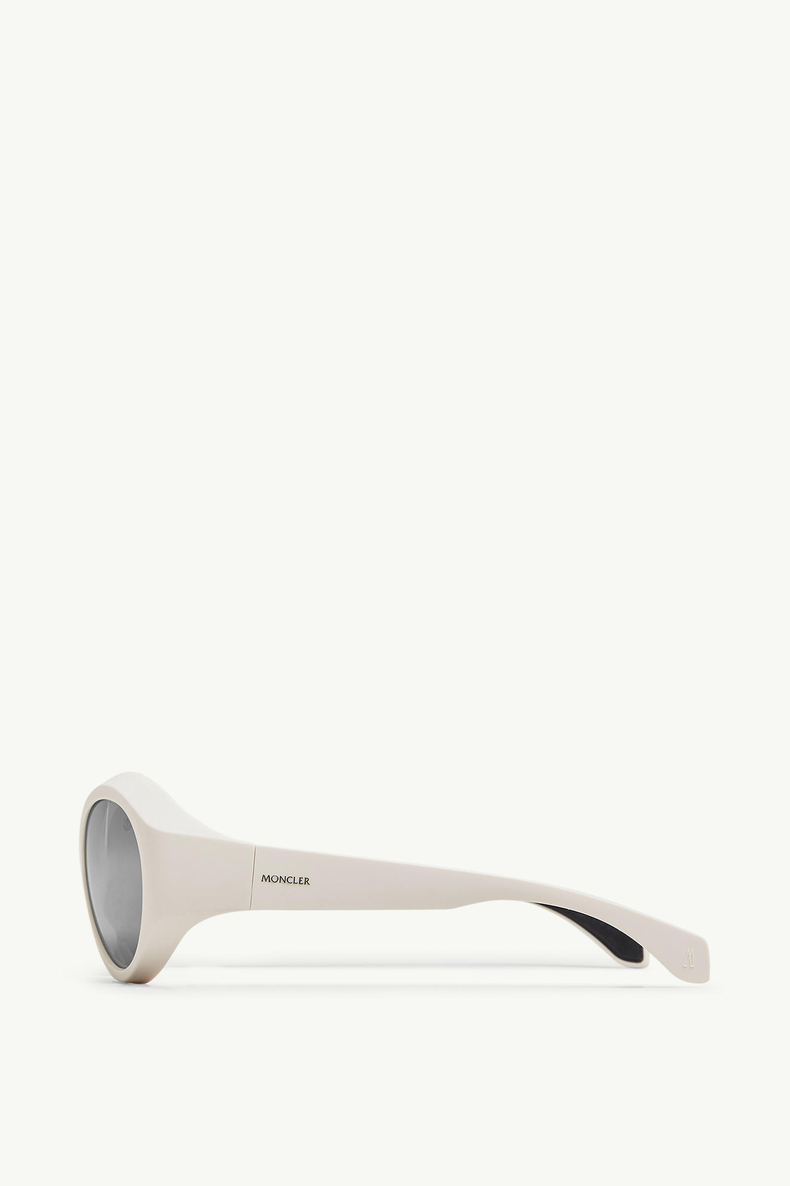 Futuro Round Sunglasses Gender Neutral Matte Off-white Moncler 2