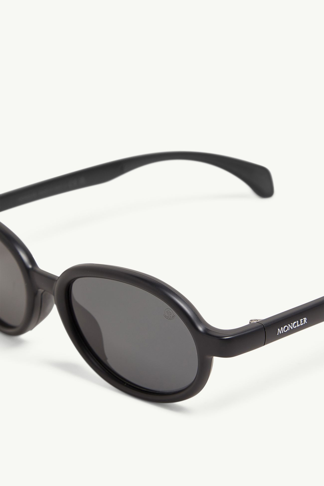 Gafas de sol ovaladas Caprice De Género Neutro Negro Mate Moncler 4