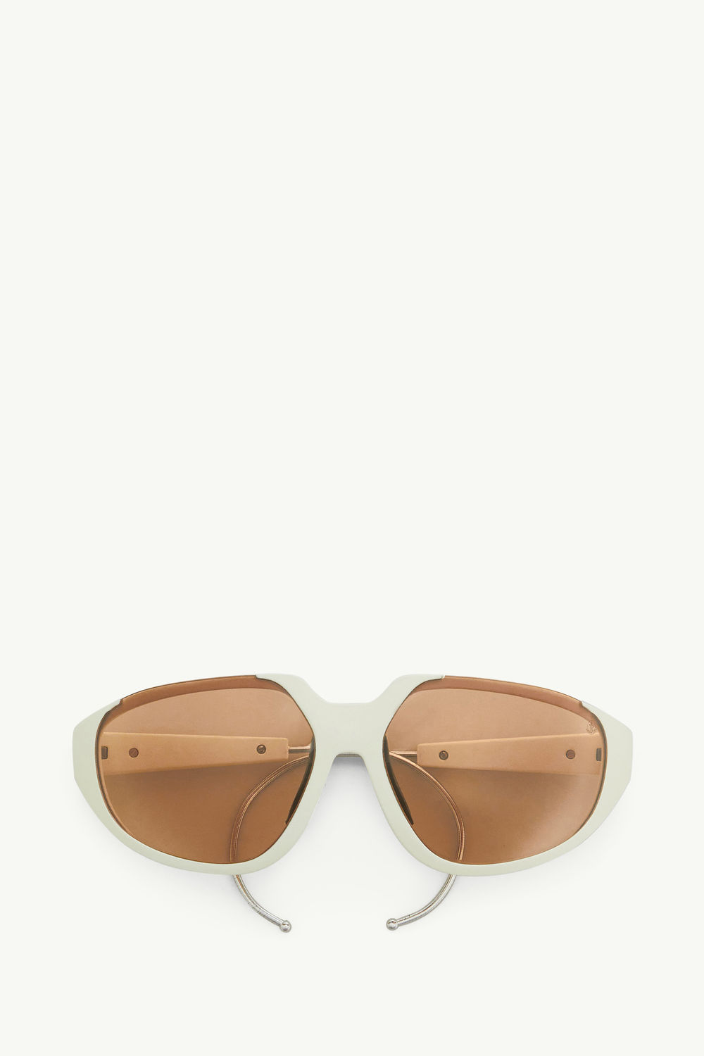 Laszer Mask Sunglasses MATTE OFF-WHITE Moncler 0