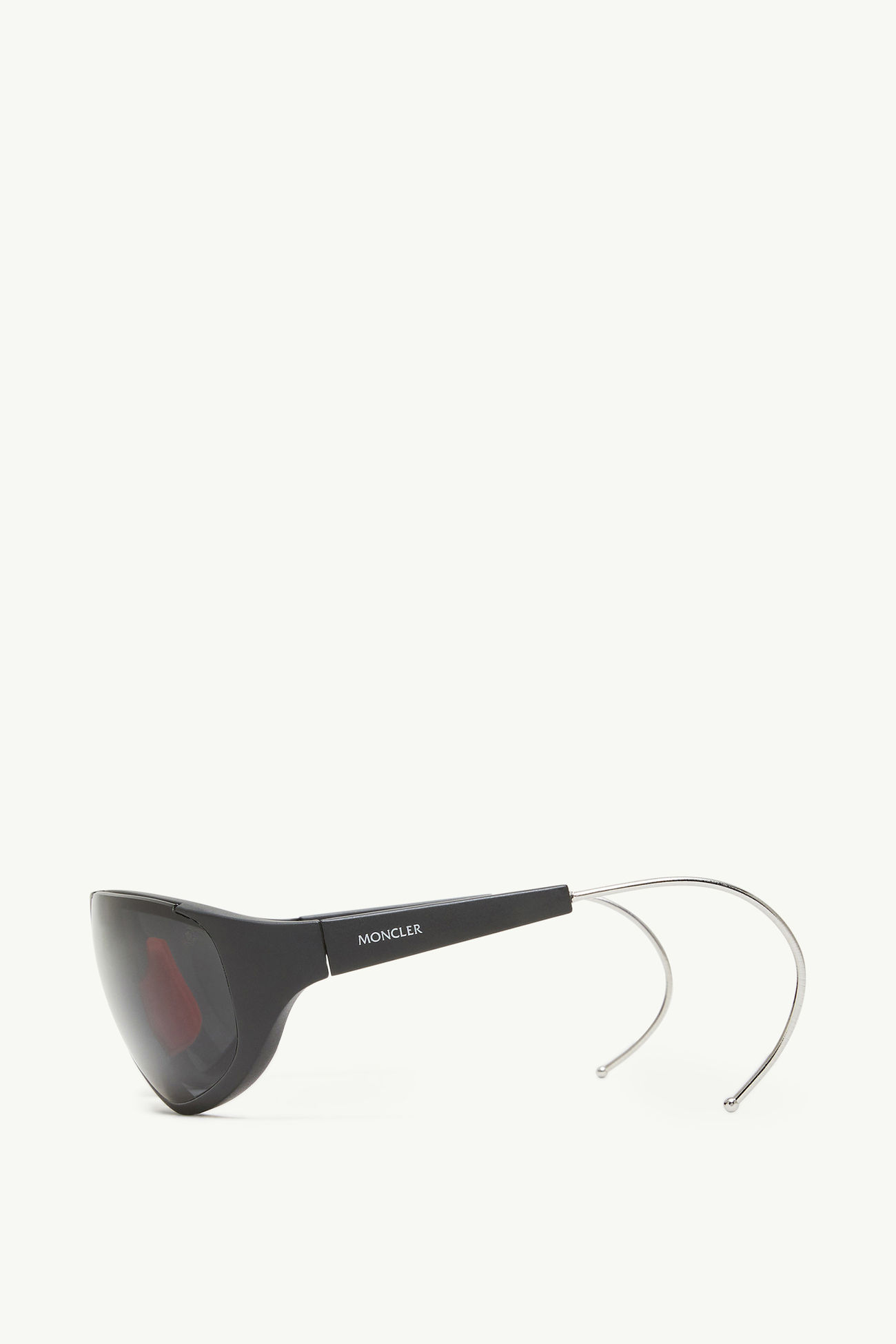 Laszer Mask Sunglasses Matte Black Moncler 2