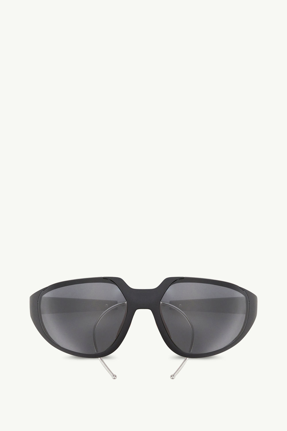 Laszer Mask Sunglasses Matte Black Moncler 0
