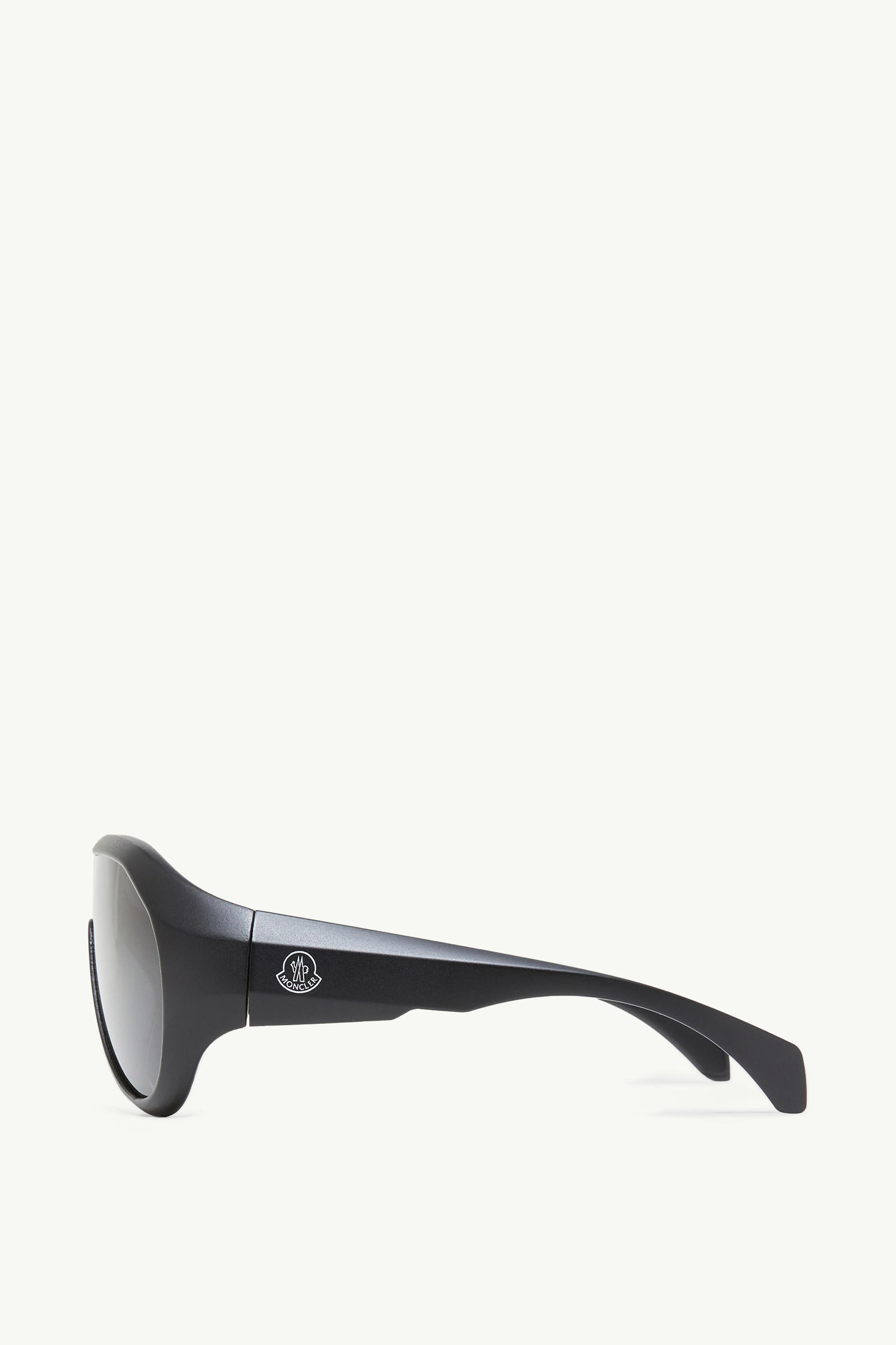Bombolle Oval Sunglasses Matte Black Moncler 2