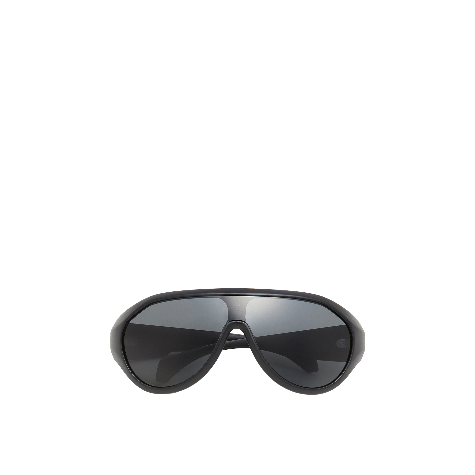 Moncler Unisex Grey Me8009u Bombolle 500687 Sunglasses Injected Black Round Normal - Image 5