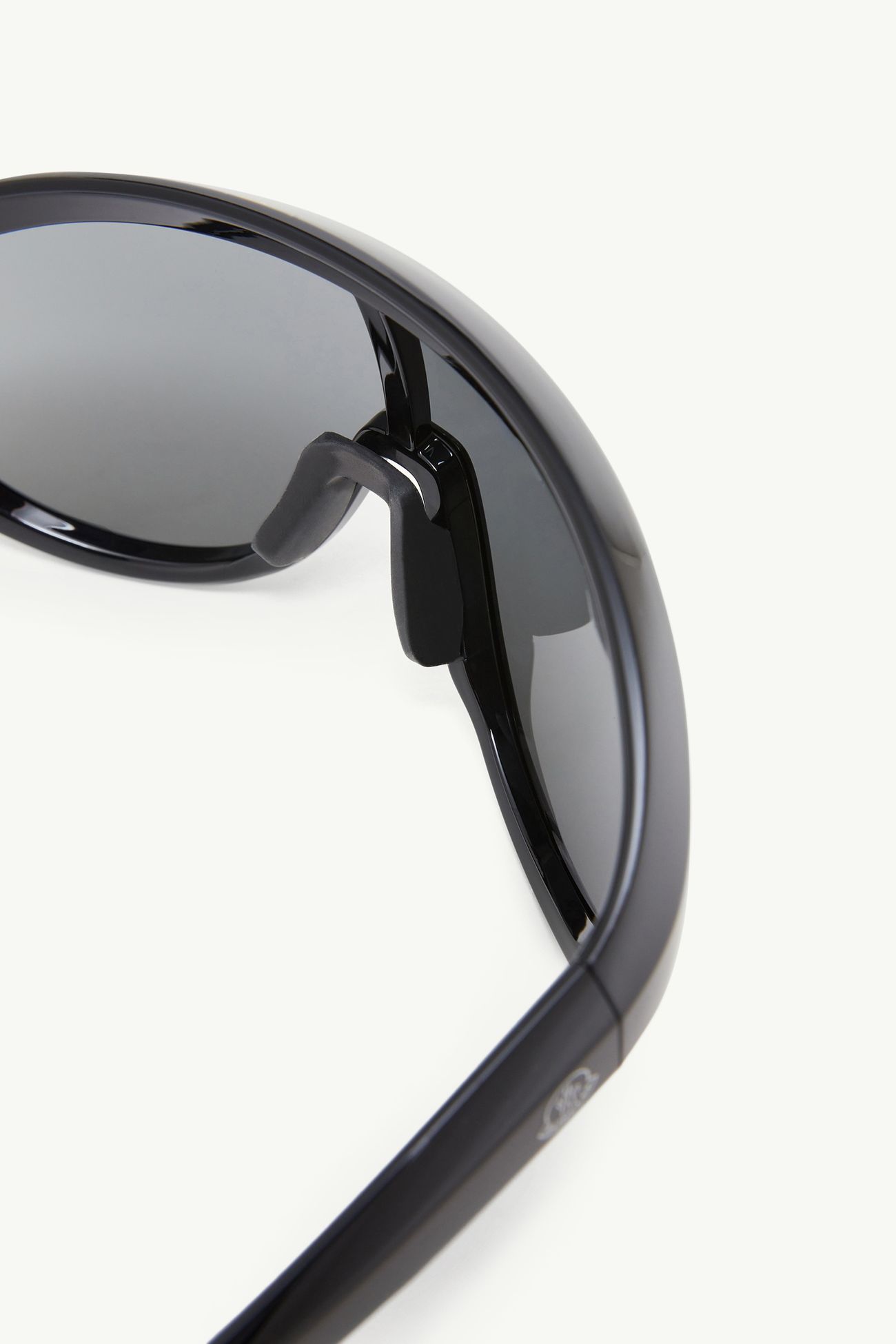 Gafas de sol ovaladas Contrast Negro Brillante Moncler 5