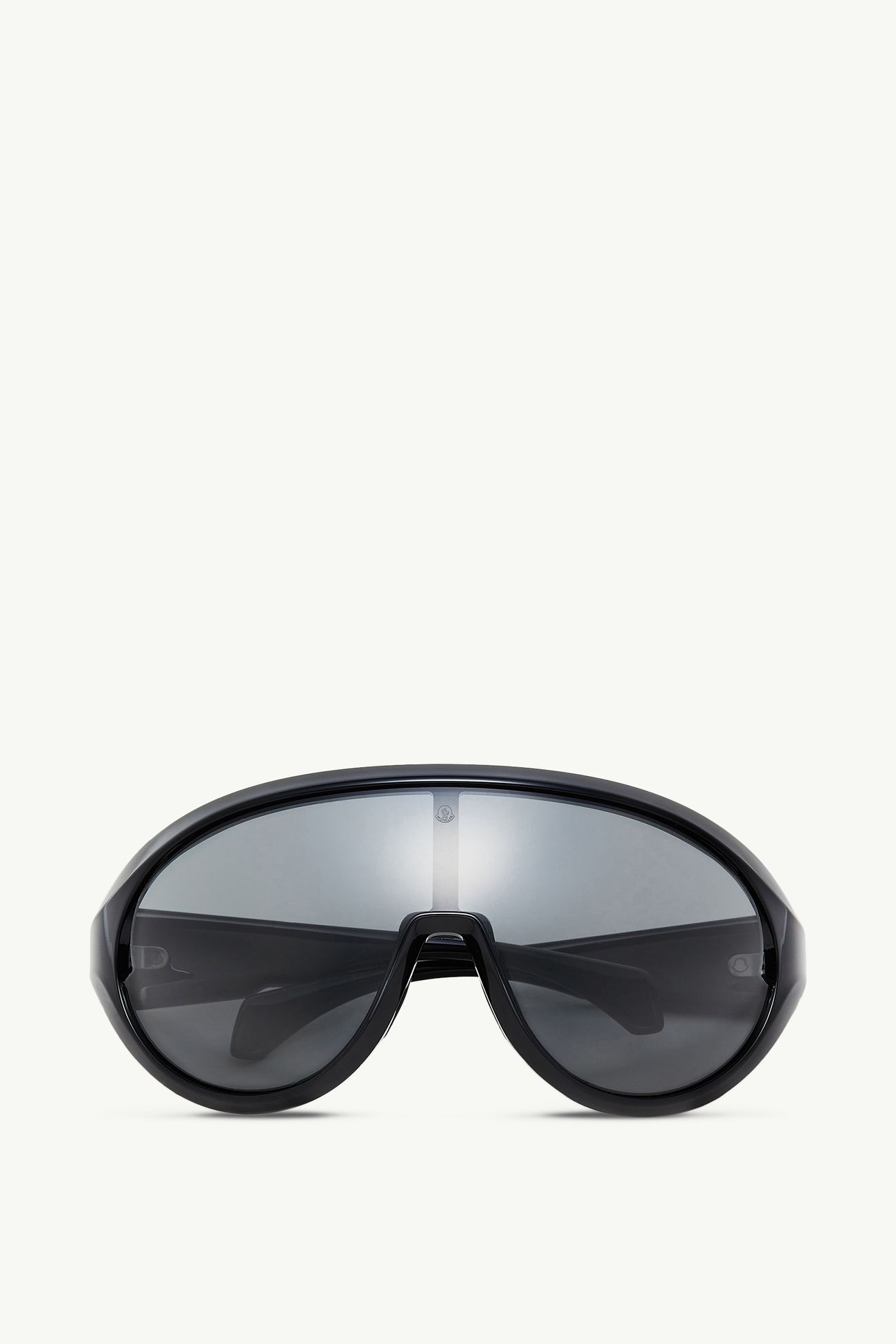 Gafas de sol ovaladas Contrast Negro Brillante Moncler 0