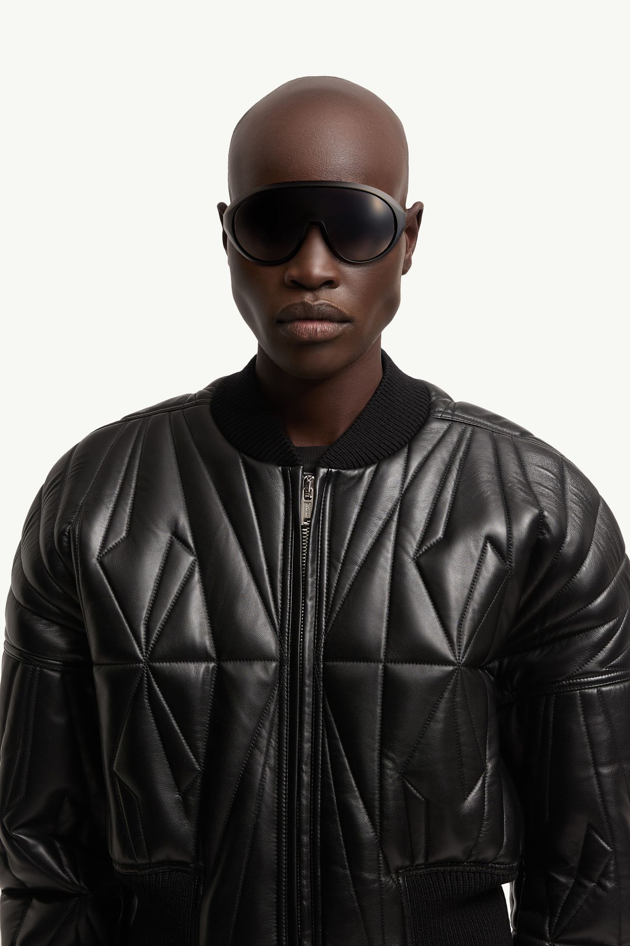 Gafas de sol ovaladas Moncler + Rick Owens Contrast De Género Neutro Negro Mate Moncler 2