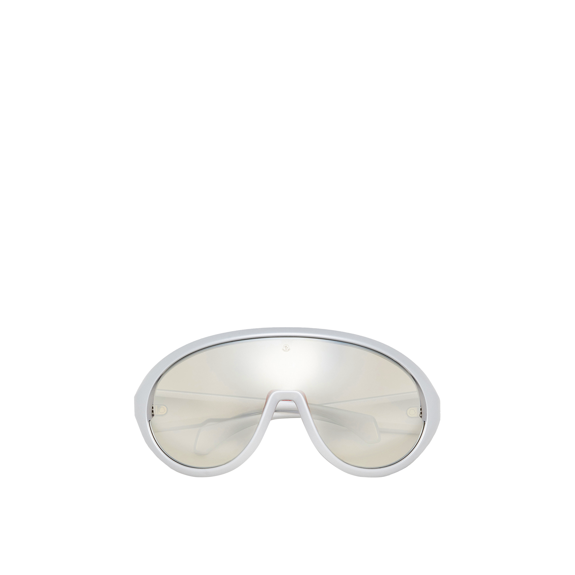 Moncler   Contrast Oval Sunglasses  in Gray, Size: 36