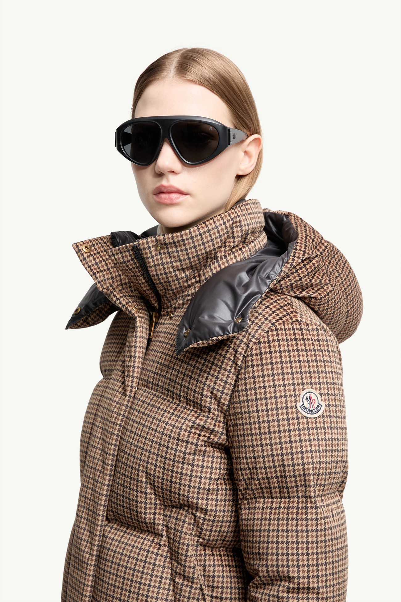 Lunettes de soleil aviateur Zyra Mixte Noir Mat Moncler 2