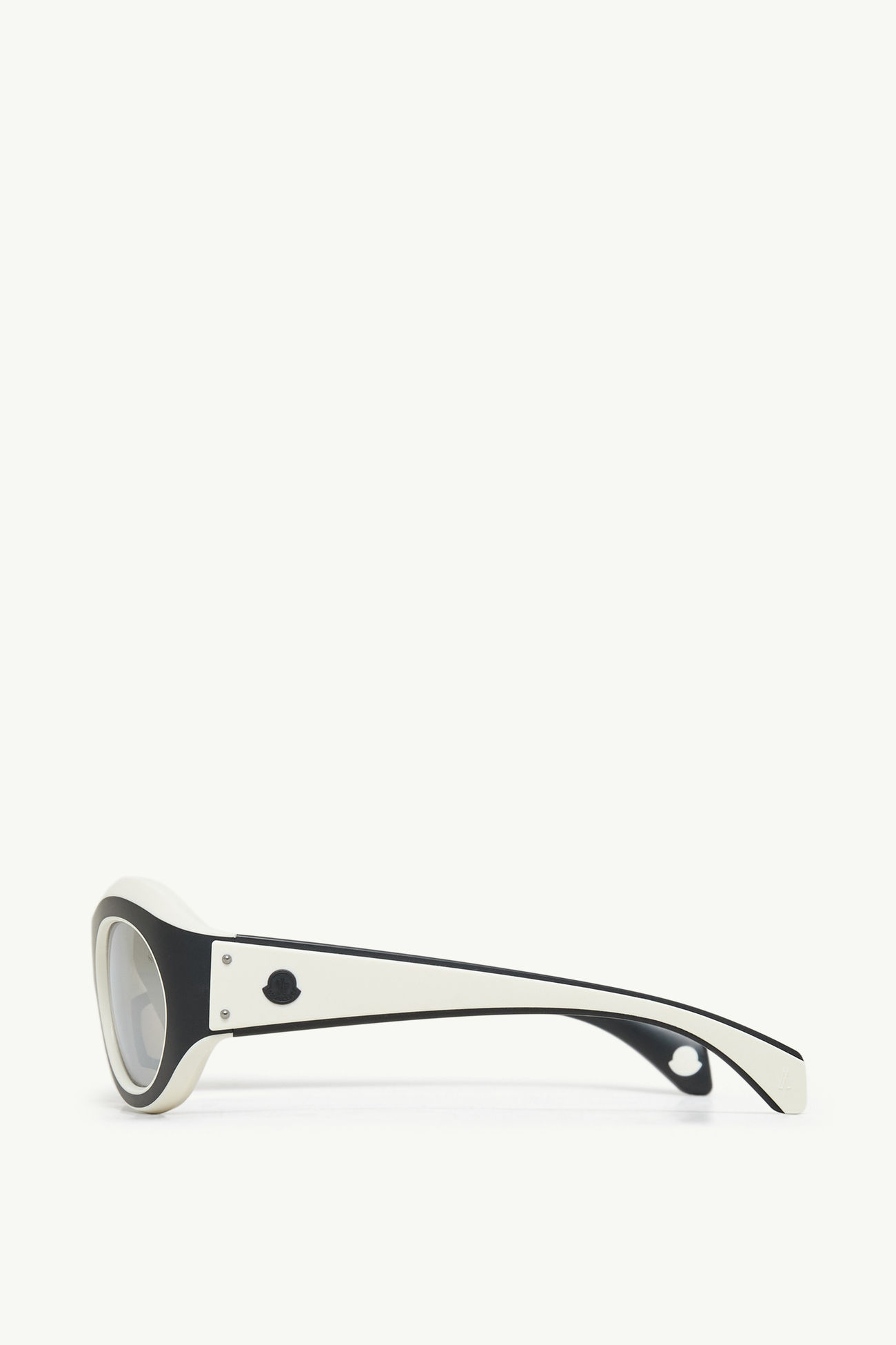 Gafas de sol ovaladas Ramillon De Género Neutro Negro & Blanco Moncler 3