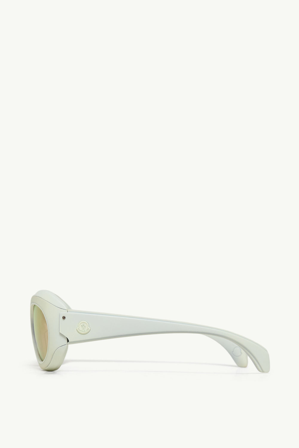 Ramillon Oval Sunglasses Gender Neutral White Moncler 3