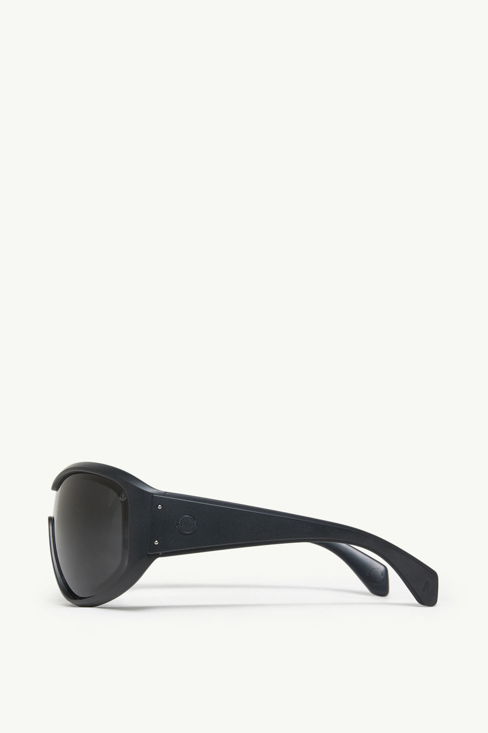 Lunettes de soleil ovales Thyra Mixte Noir Mat Moncler 2
