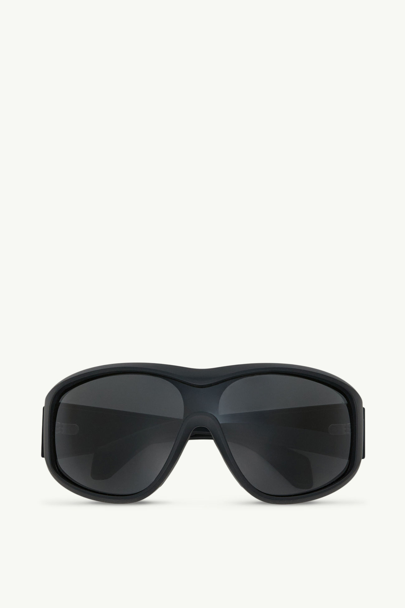 Thyra ovale Sonnenbrille Genderneutral Mattschwarz Moncler 0