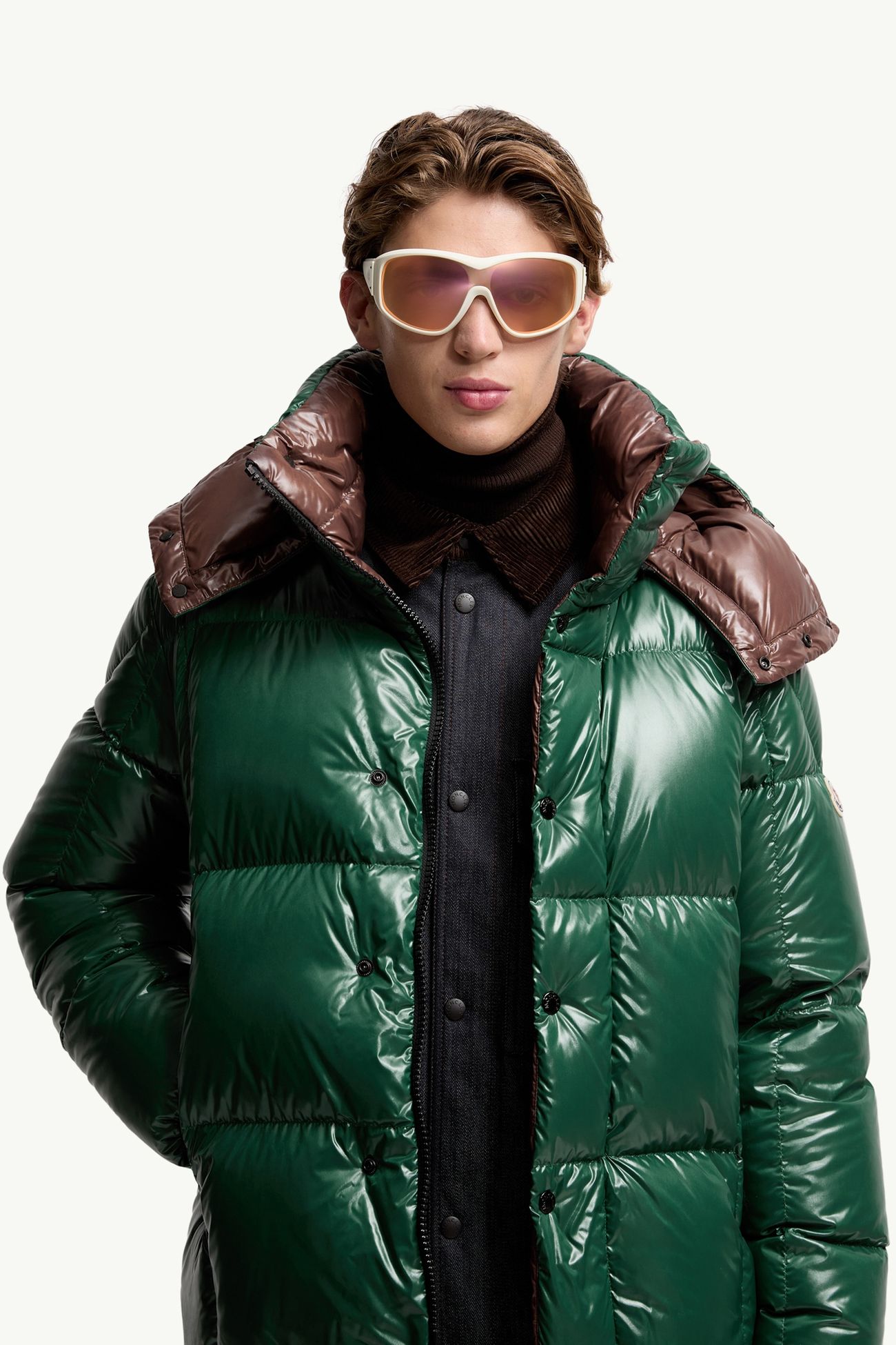 Gafas de sol ovaladas Thyra De Género Neutro Blanco Roto Moncler 2