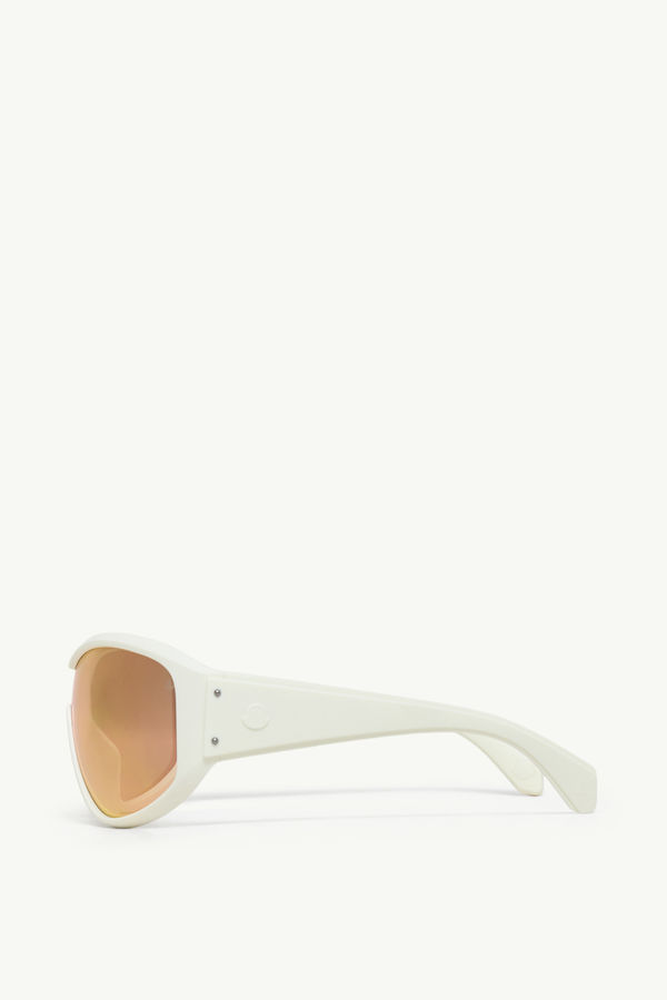 Thyra Oval Sunglasses Gender Neutral Off White Moncler 3