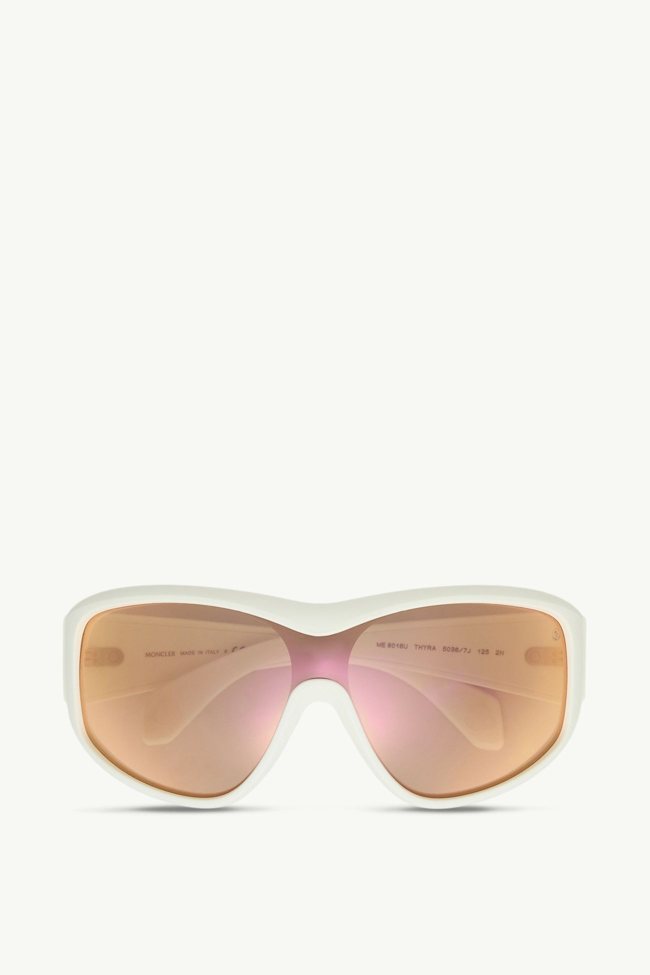 Gafas de sol ovaladas Thyra De Género Neutro Blanco Roto Moncler 0