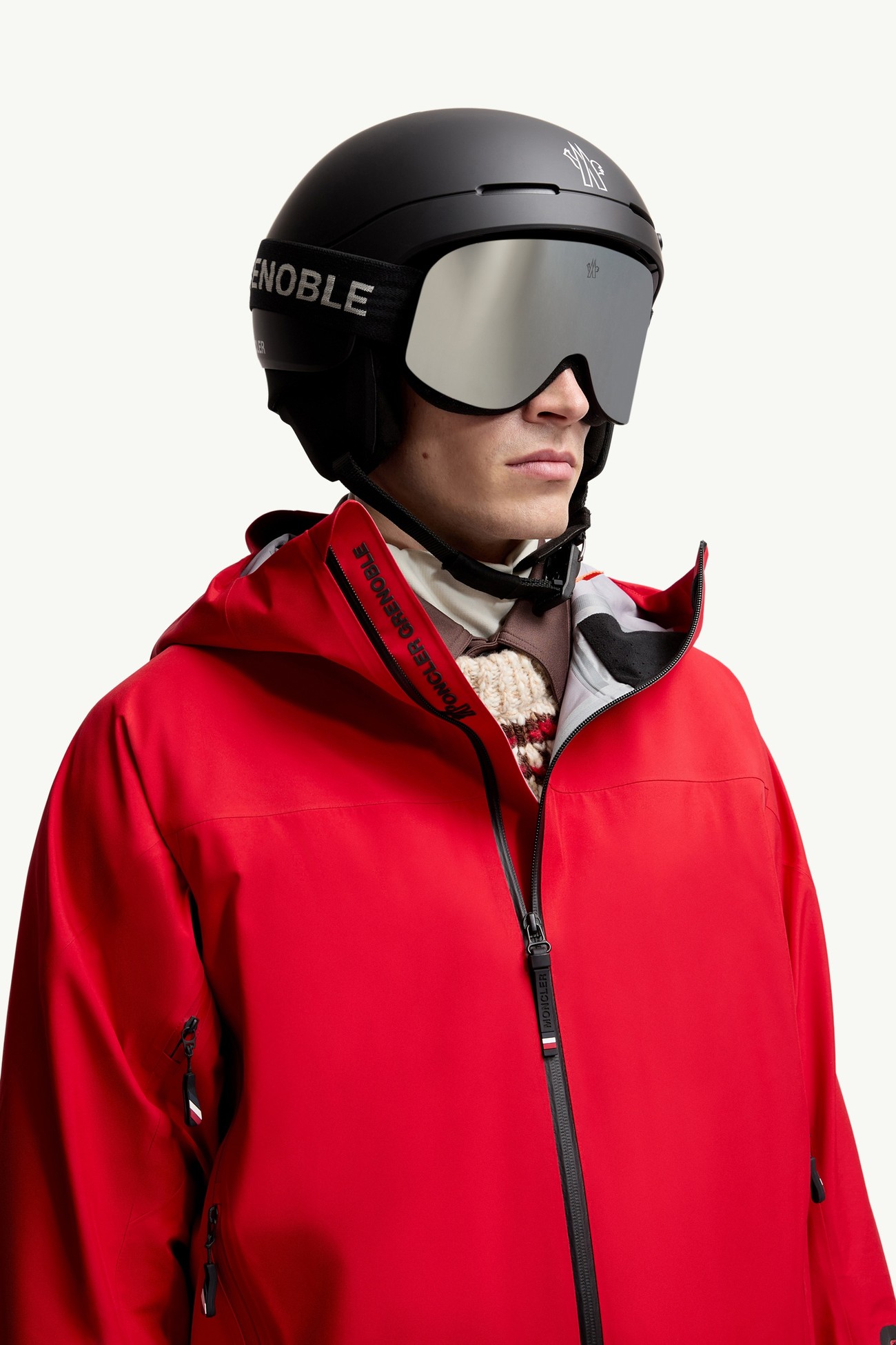 Snowflare Ski-Brillen Genderneutral Mattschwarz Moncler 1