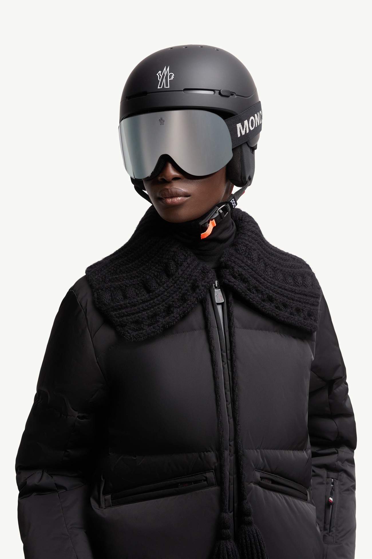 Snowflare滑雪護目鏡 中性 啞光黑色 Moncler 2