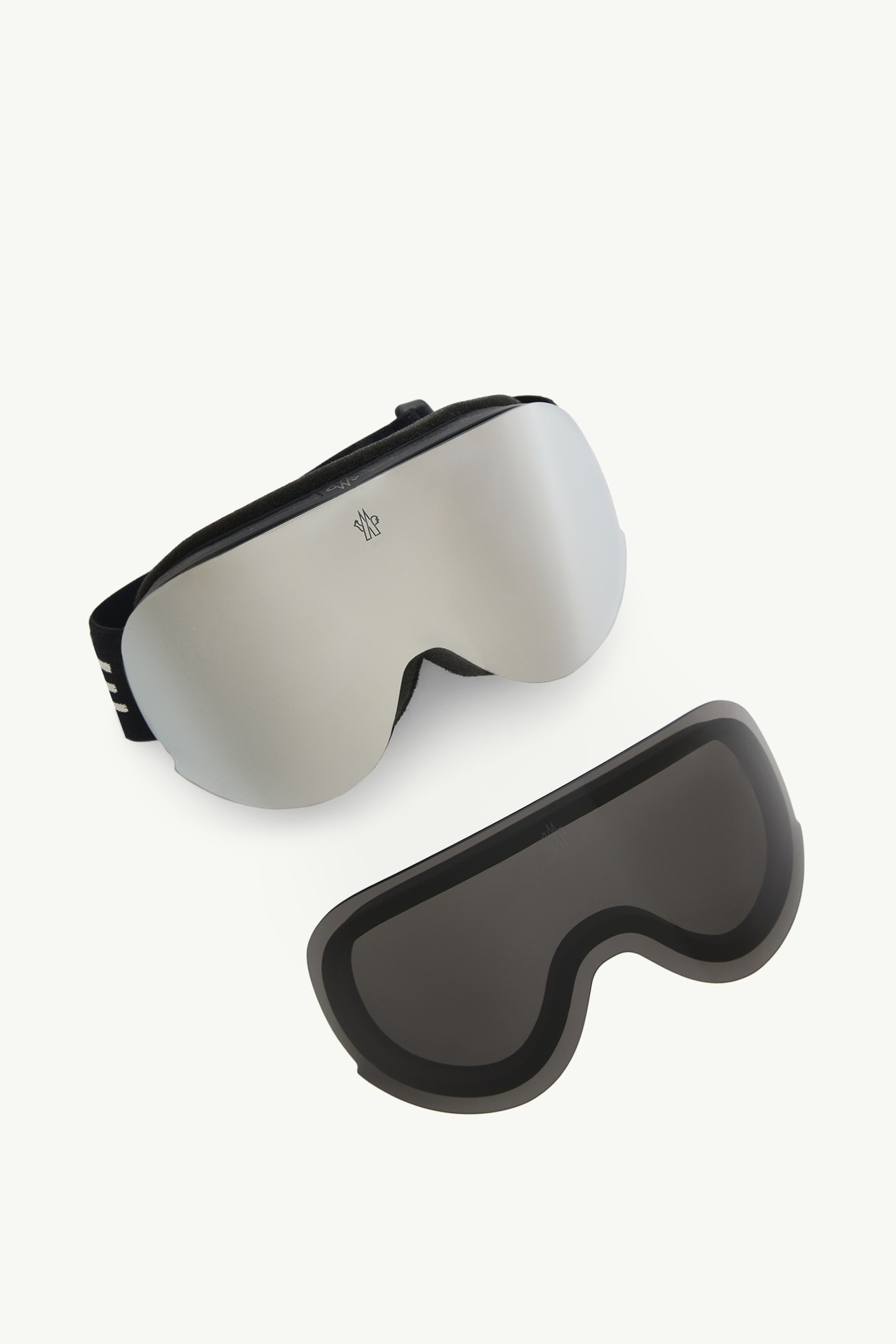 Maschera da Sci Snowflare Gender Neutral Nero Opaco Moncler 4