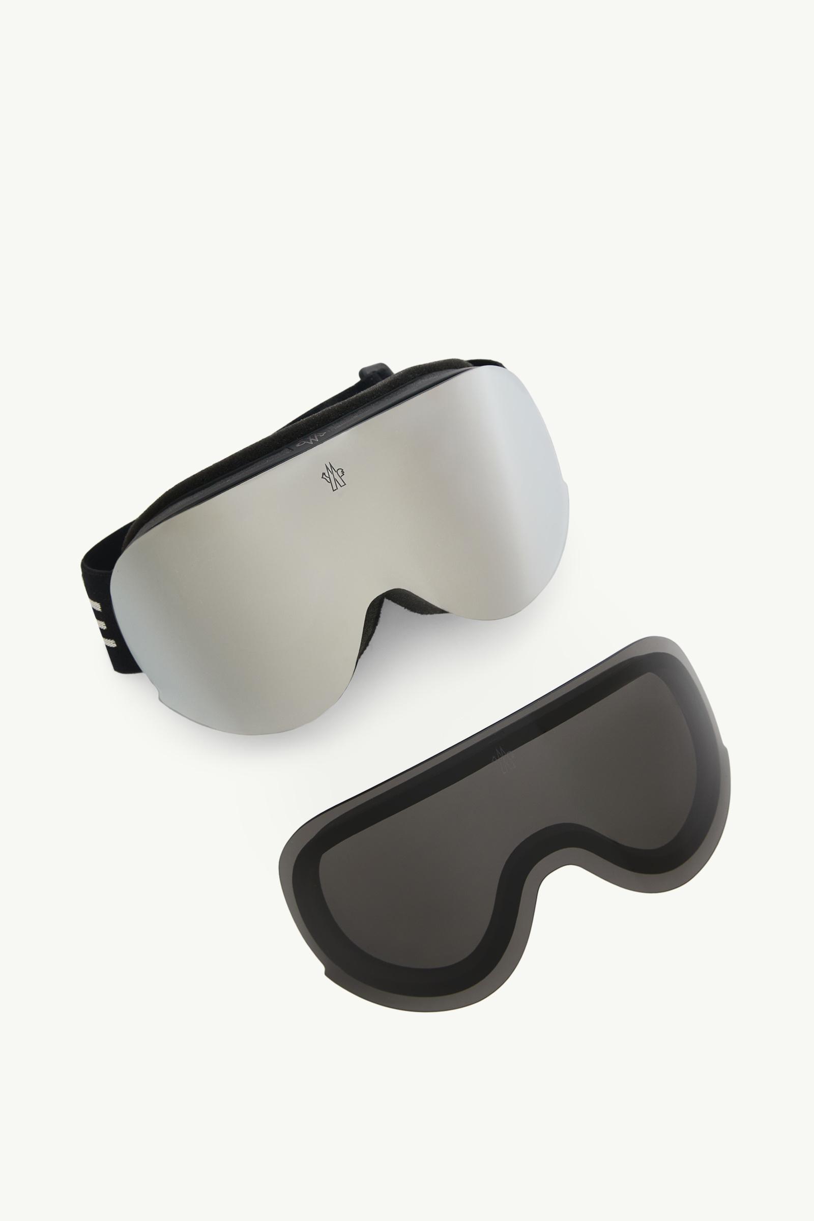 モンクレール　スノーゴーグル Matte Black Snowflare Ski Goggles - Sunglasses for Men | Moncler US