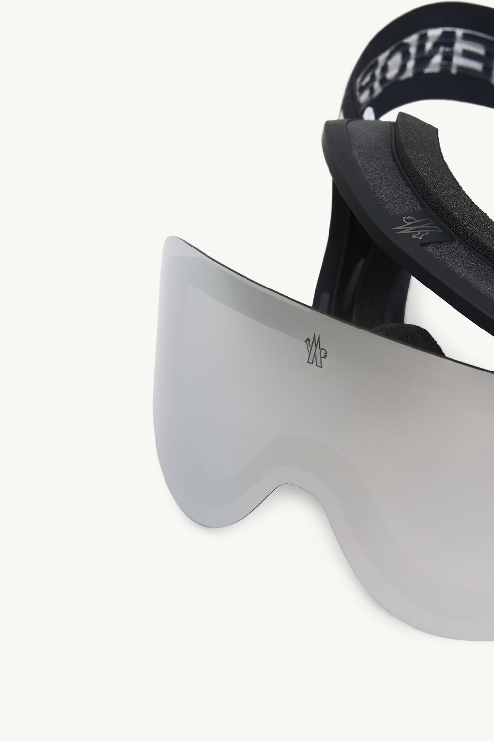 Ski Googles Gender Neutral Matte Black Moncler 6