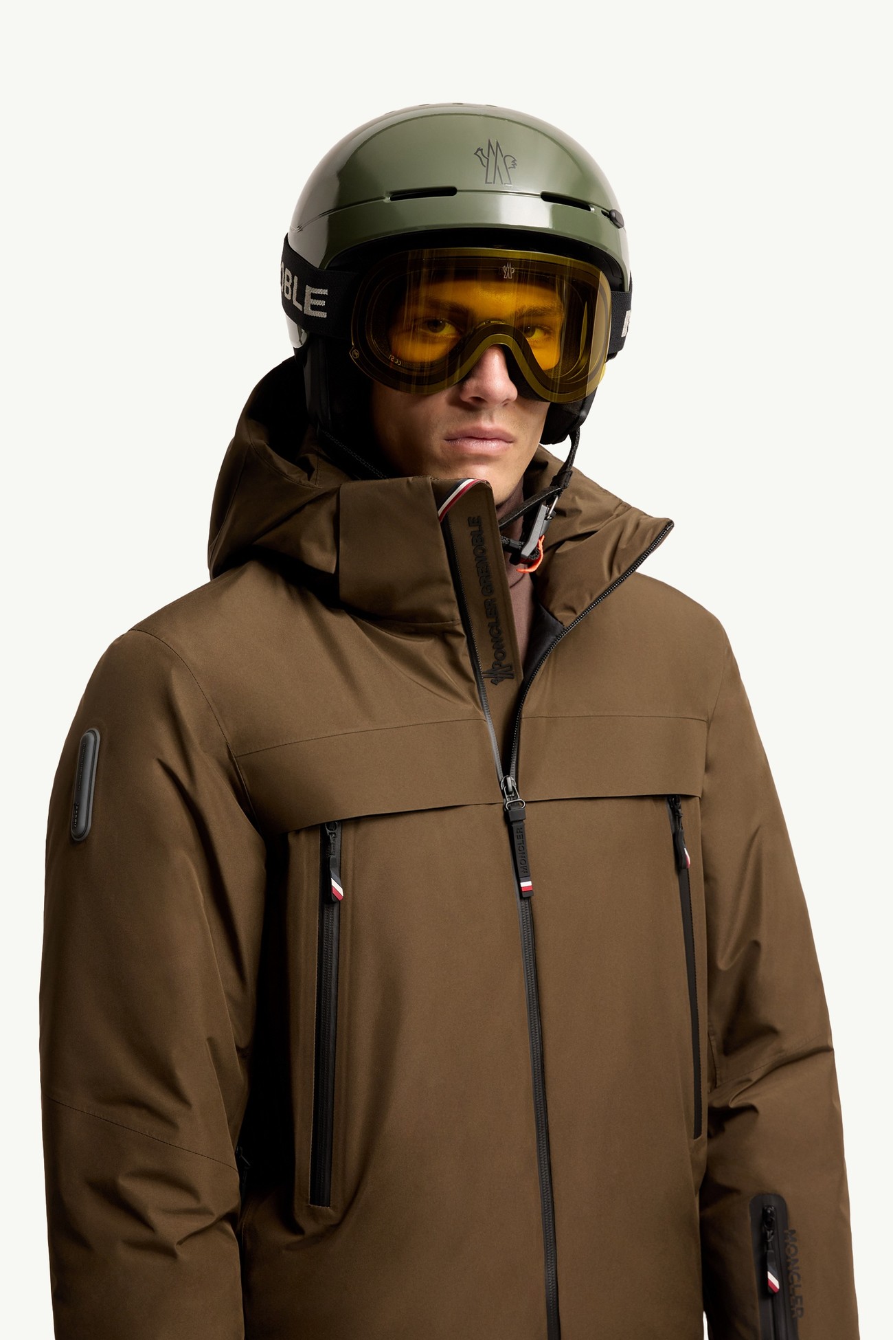 Snowflare滑雪護目鏡 中性 黃色 Moncler 1