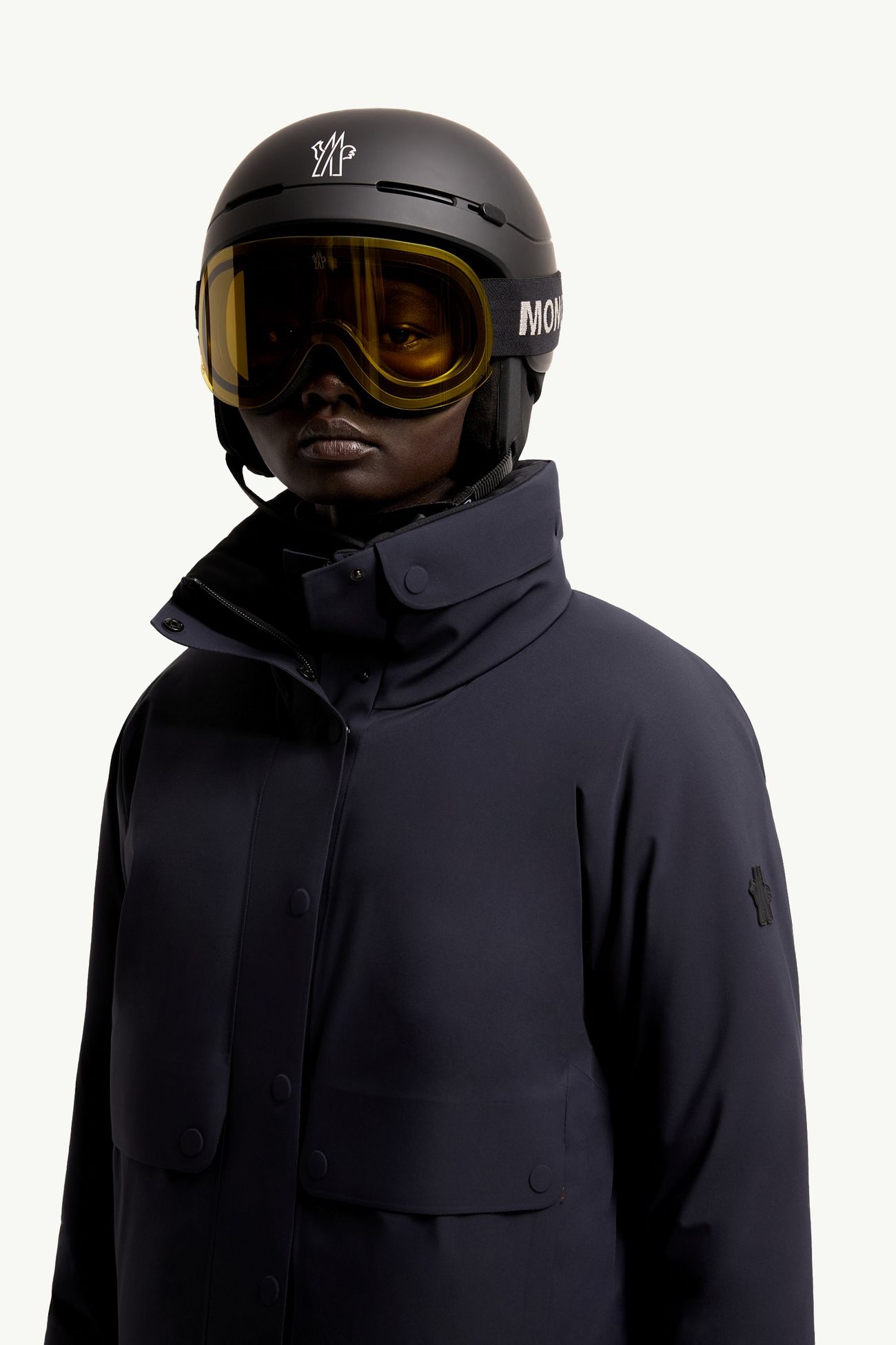 Masque de ski Snowflare Mixte Jaune Moncler 2