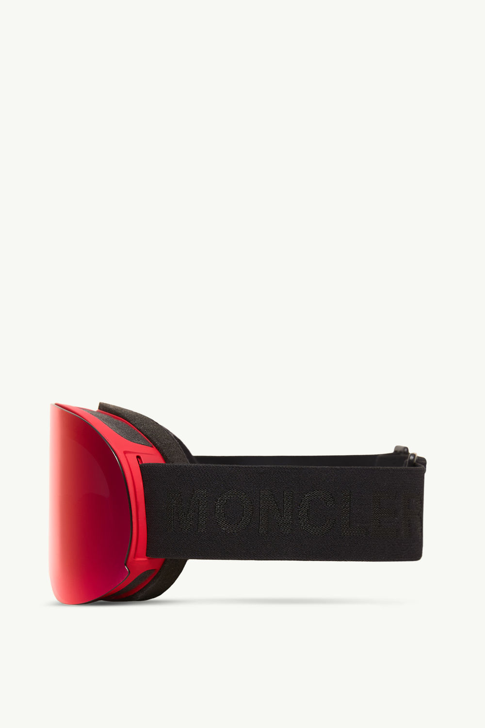 Ski Googles Gender Neutral Matte Red Moncler 3