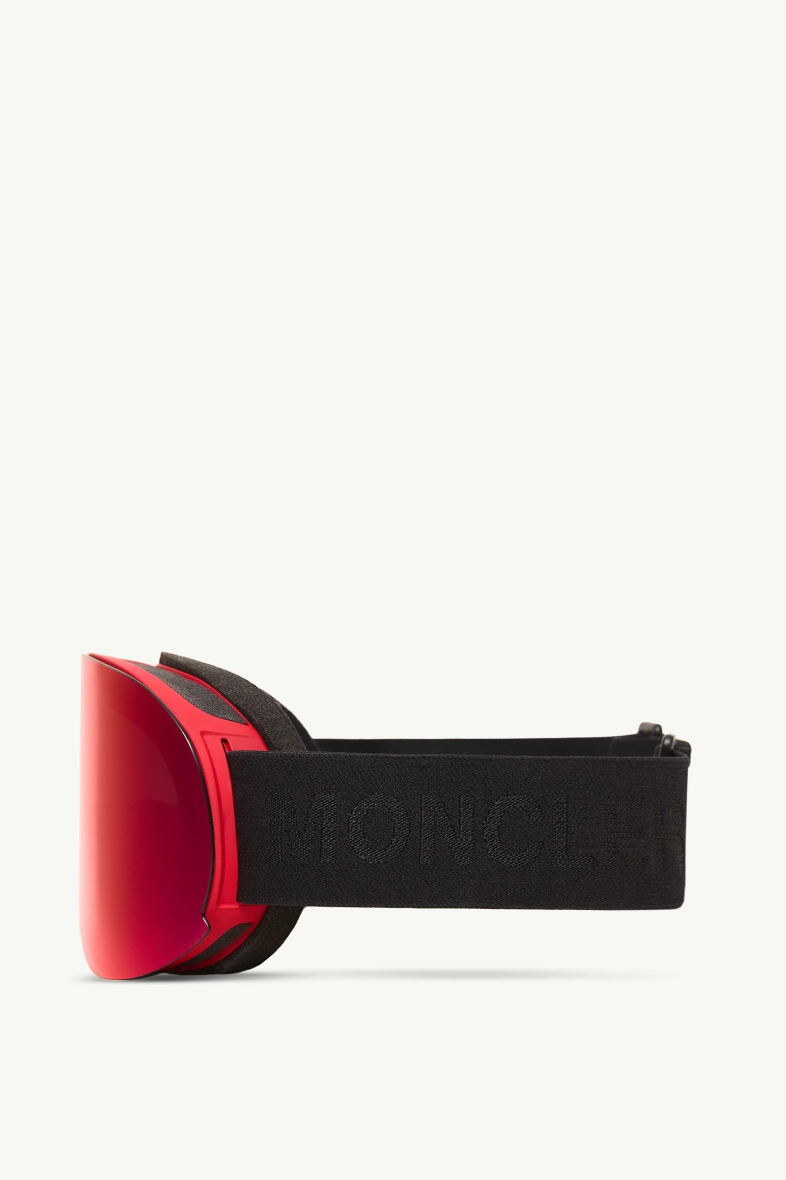 Matte Red Snowflare Ski Goggles - Sunglasses for Men | Moncler US