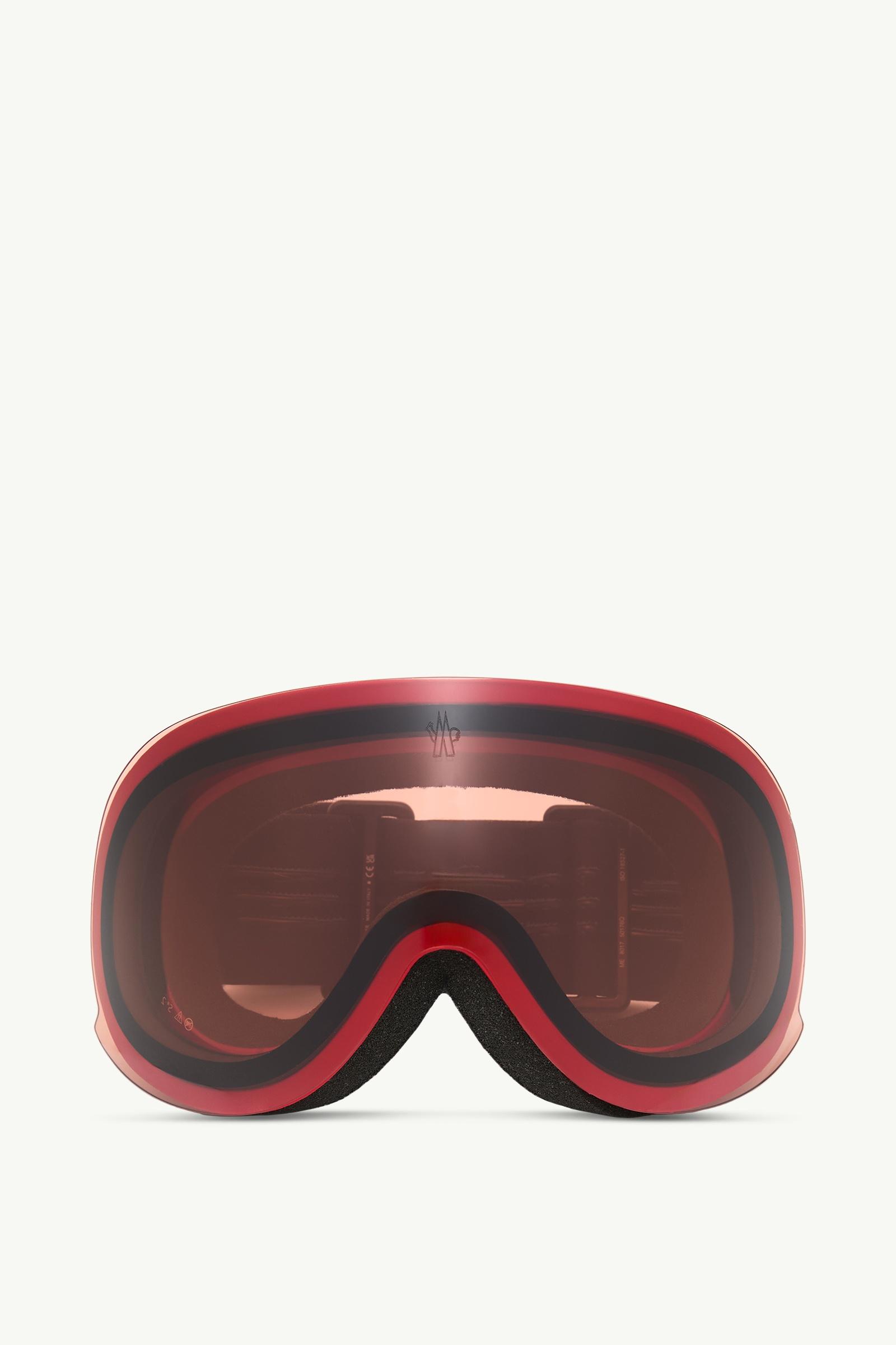 Matte Red Snowflare Ski Goggles - Sunglasses for Men | Moncler US