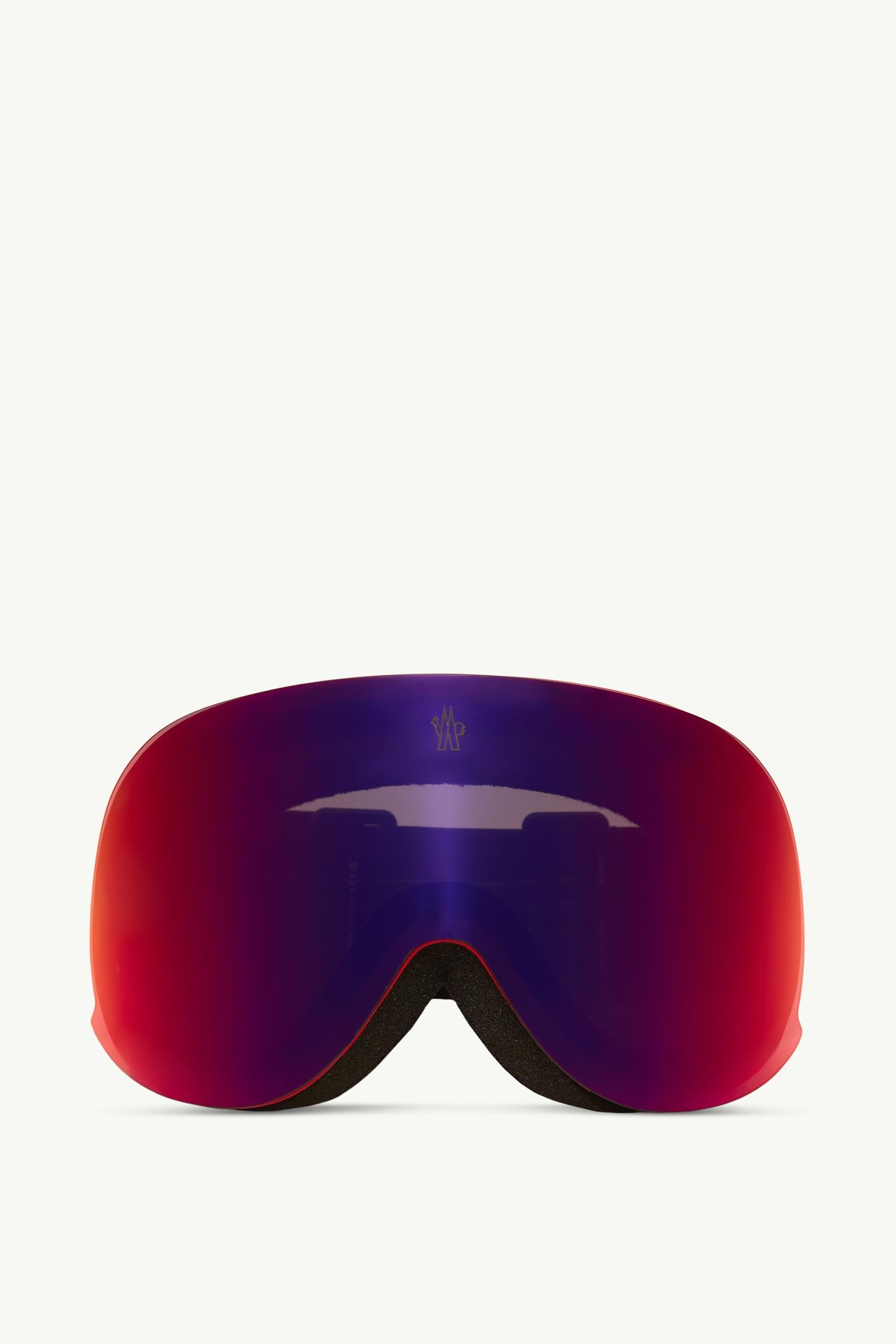 Matte Red Snowflare Ski Goggles - Sunglasses for Men | Moncler US