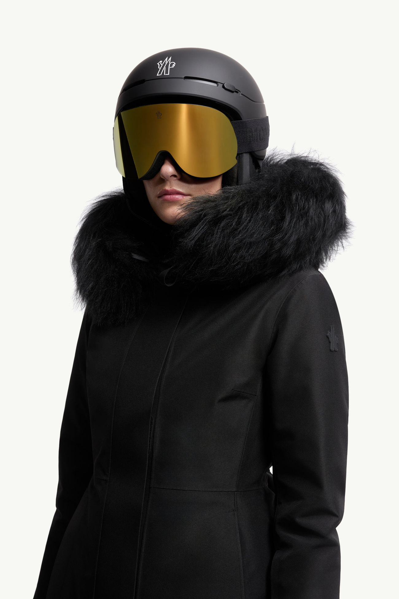 Snowflare滑雪護目鏡 中性 啞光綠色 Moncler 2