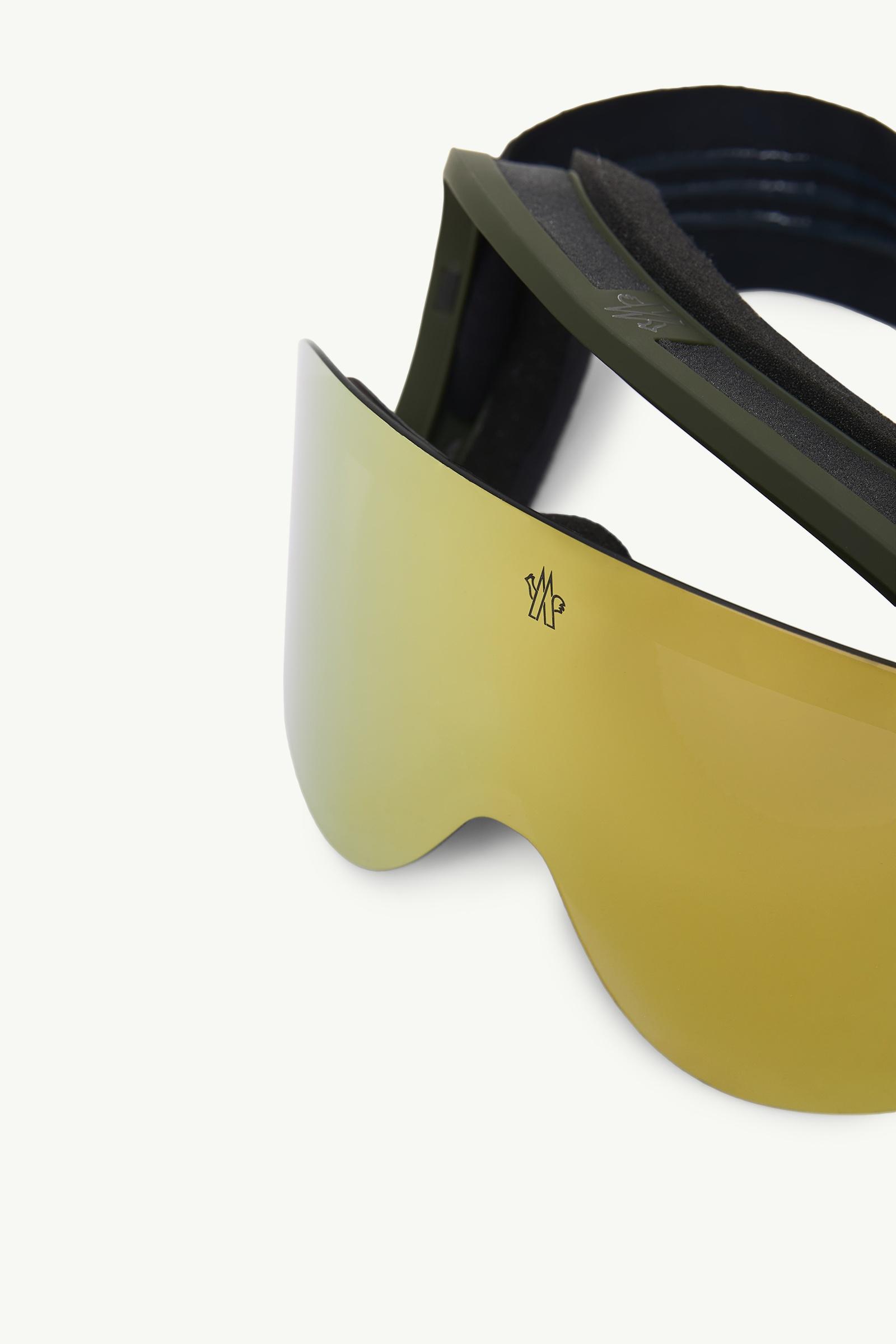 Matte Green Snowflare Ski Goggles - Sunglasses for Men | Moncler US