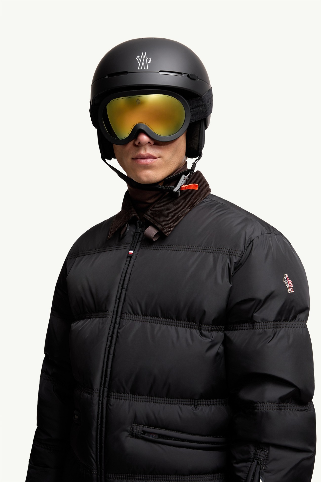 Snowray Ski-Brillen Genderneutral Mattschwarz Moncler 1