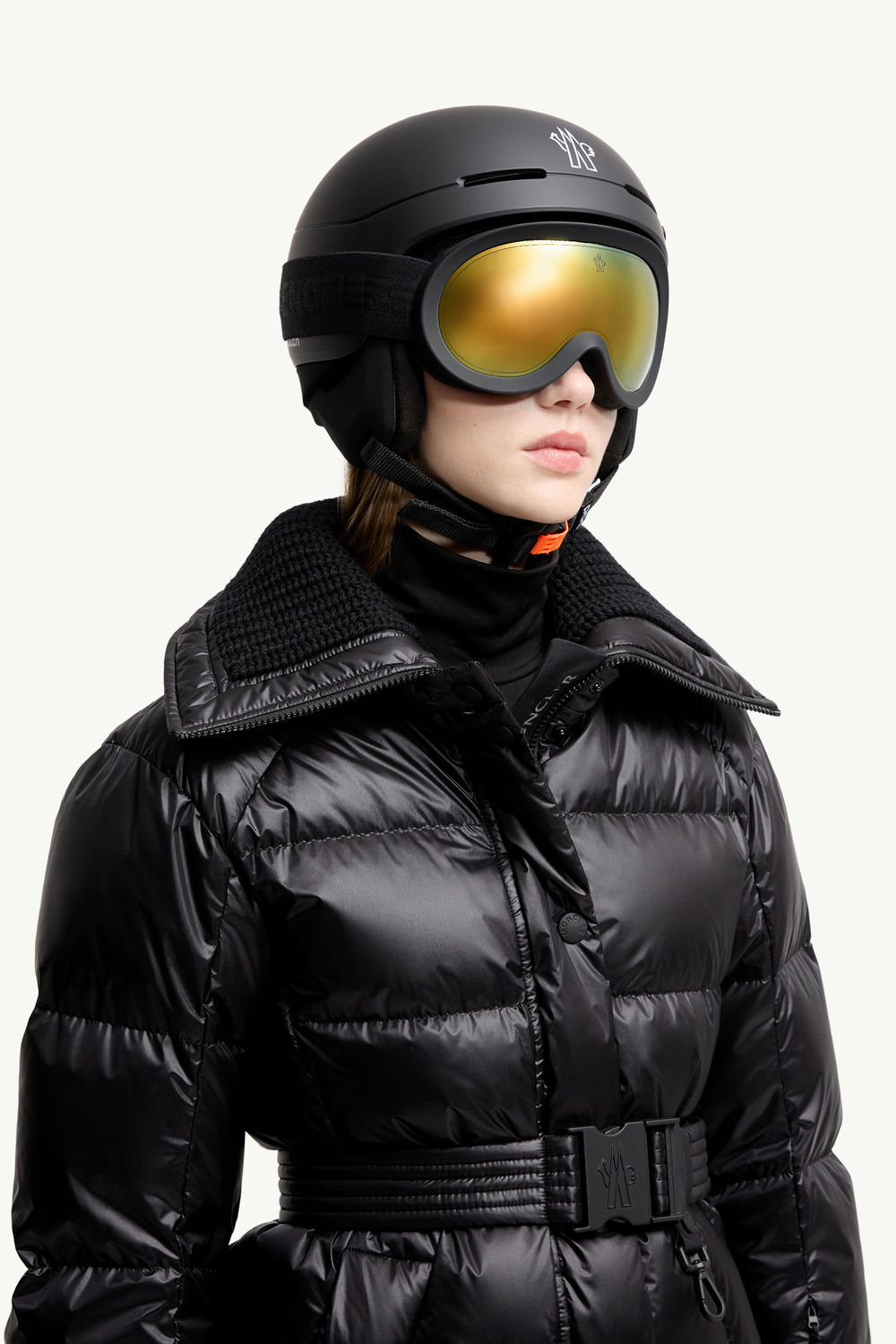 Ski Googles Gender Neutral Matte Black Moncler 2